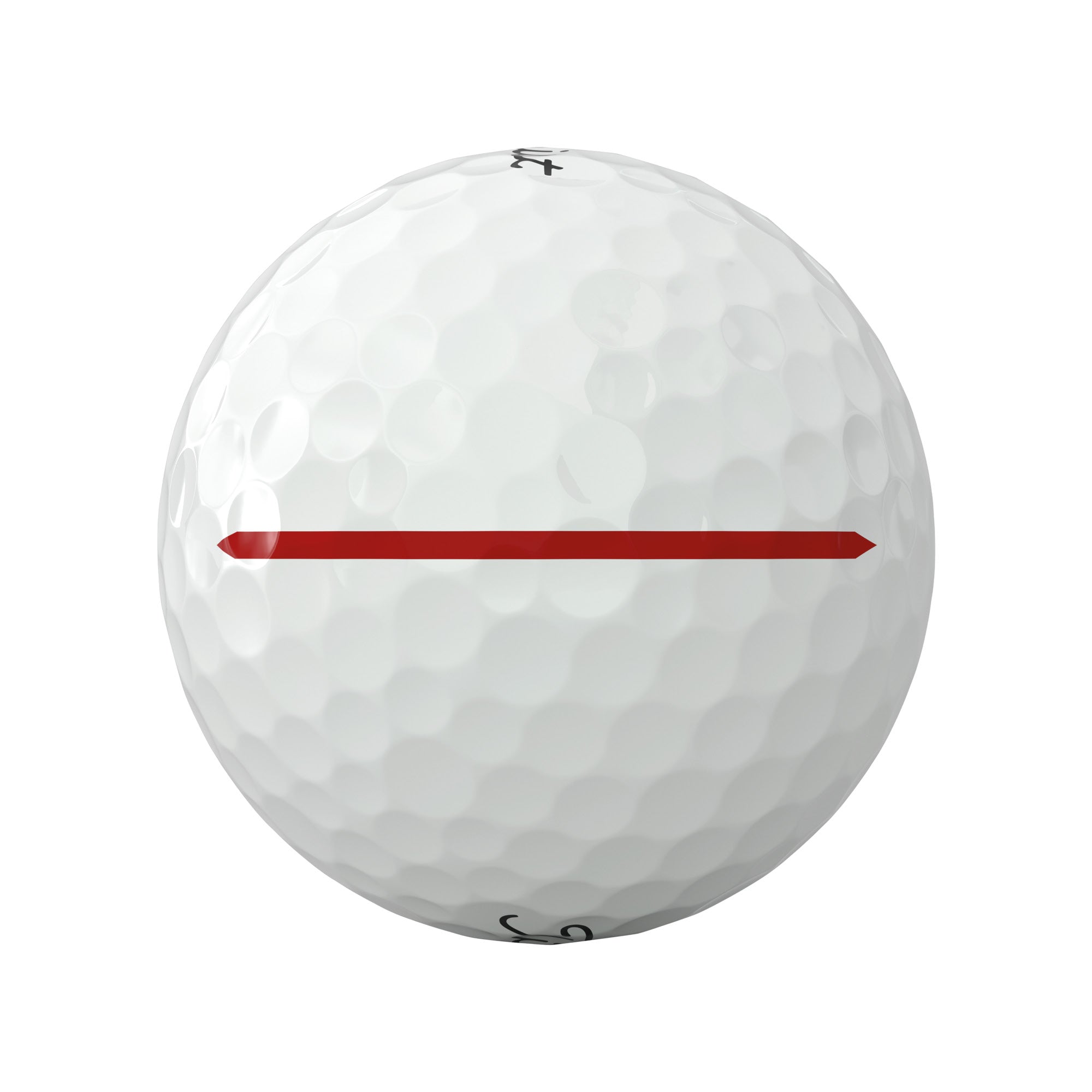 Titleist Pro V1x Performance Alignment Golf Balls - White with Red Line