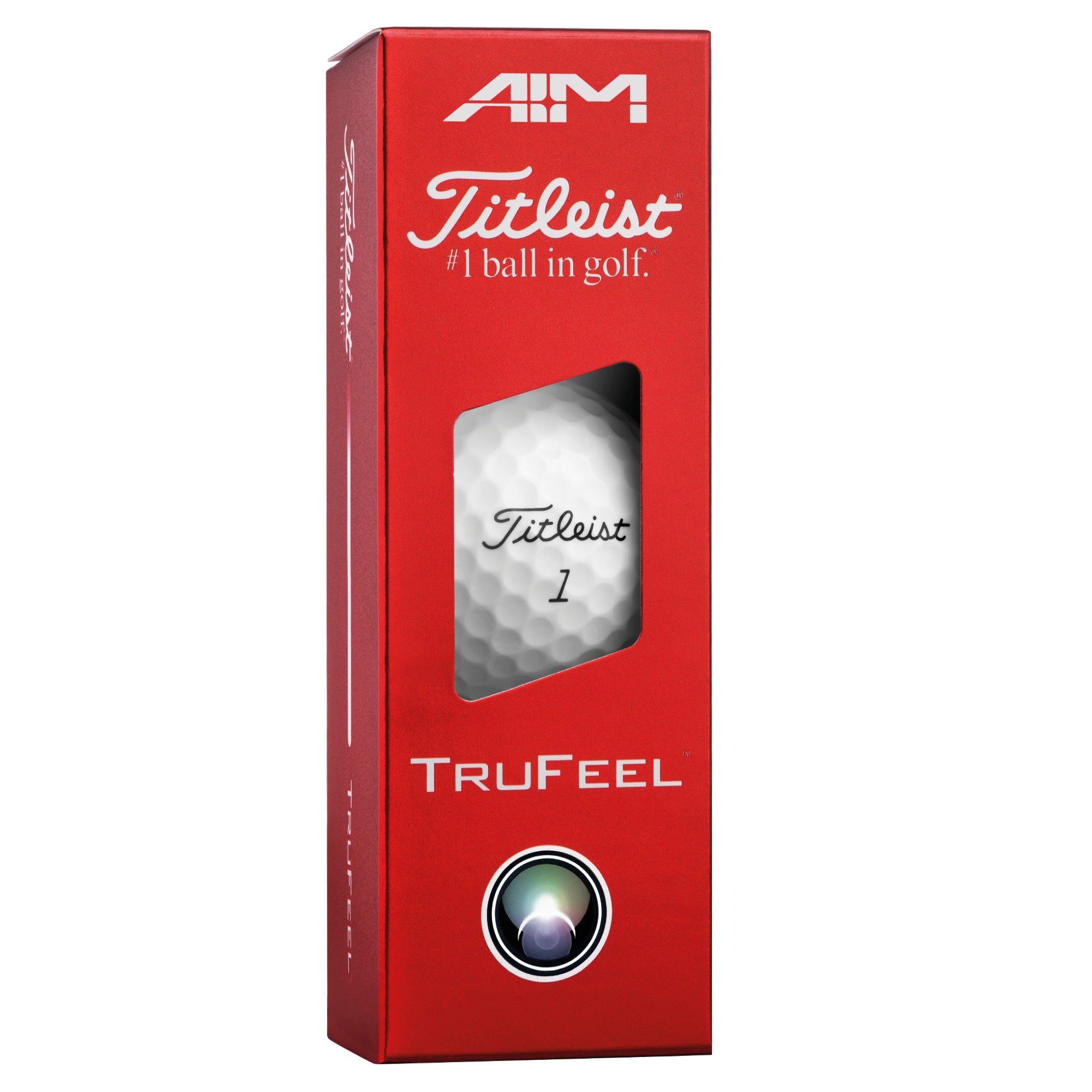 Titleist TruFeel AIM 360 Golf Balls - White