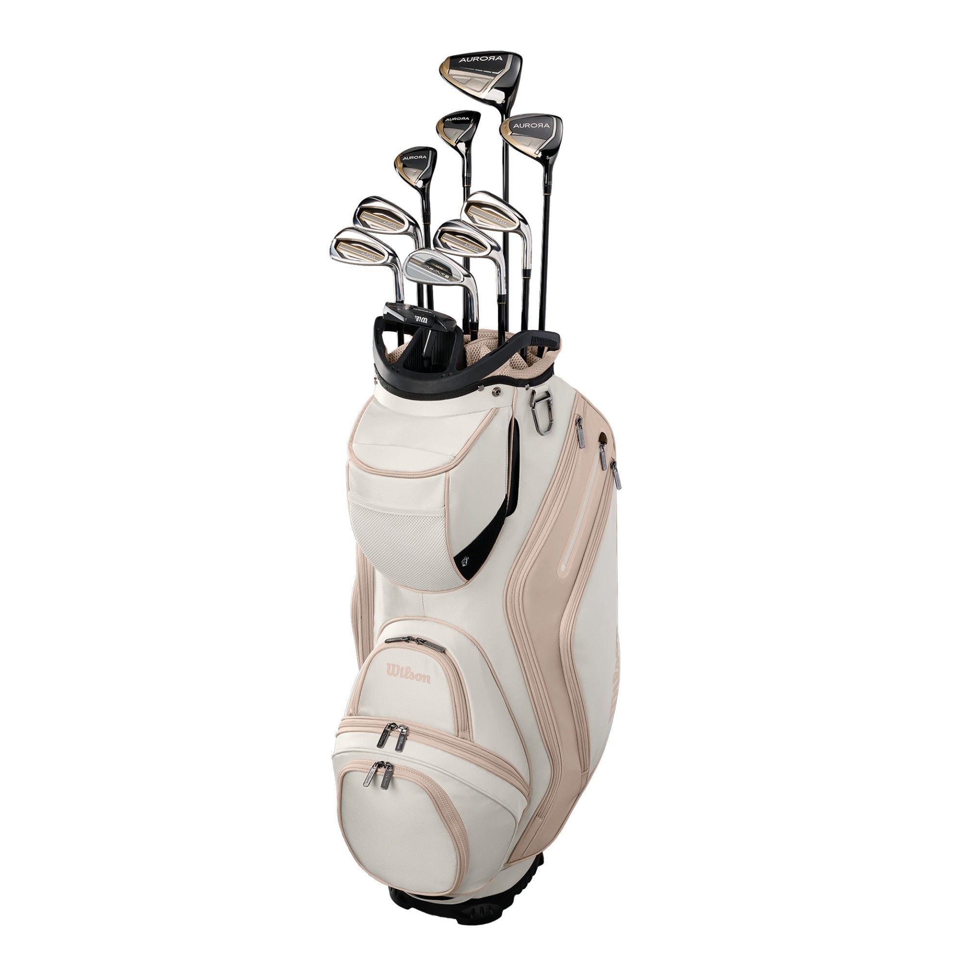 Wilson Aurora Ladies 11 Piece Cart Bag Package Set - Right Handed