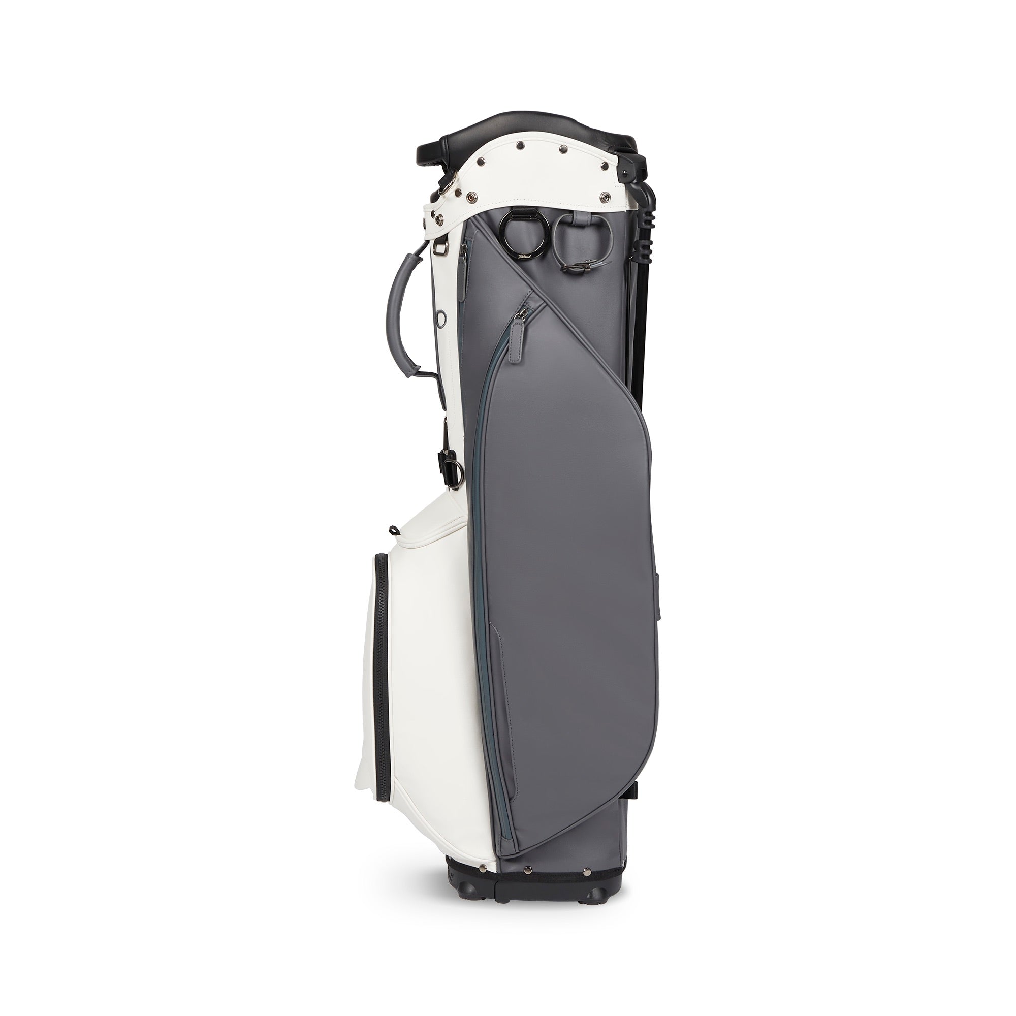Titleist Links Legend Members Golf Stand Bag - White & Charcoal