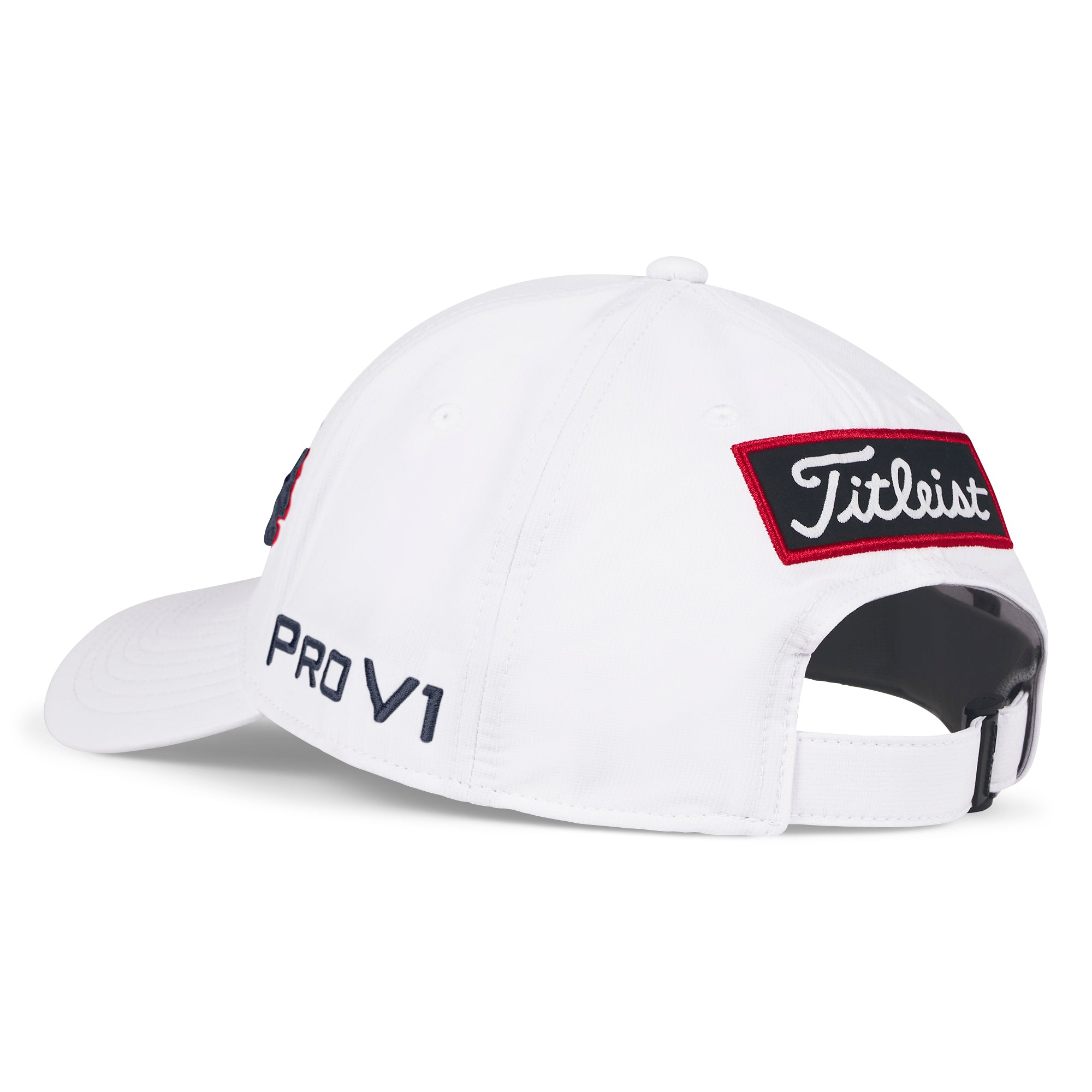 Titleist Tour Performance Golf Cap - White, Navy & Red