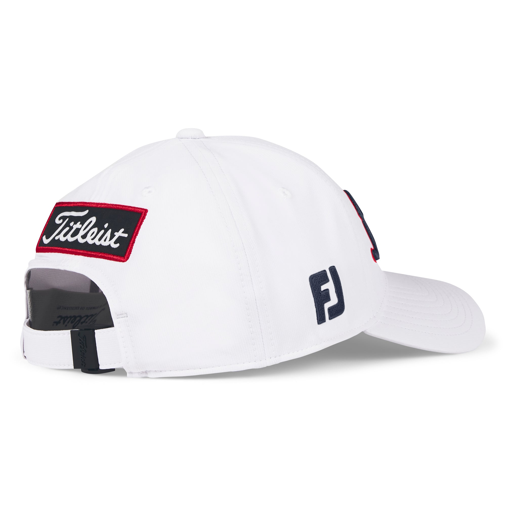 Titleist Tour Performance Golf Cap - White, Navy & Red