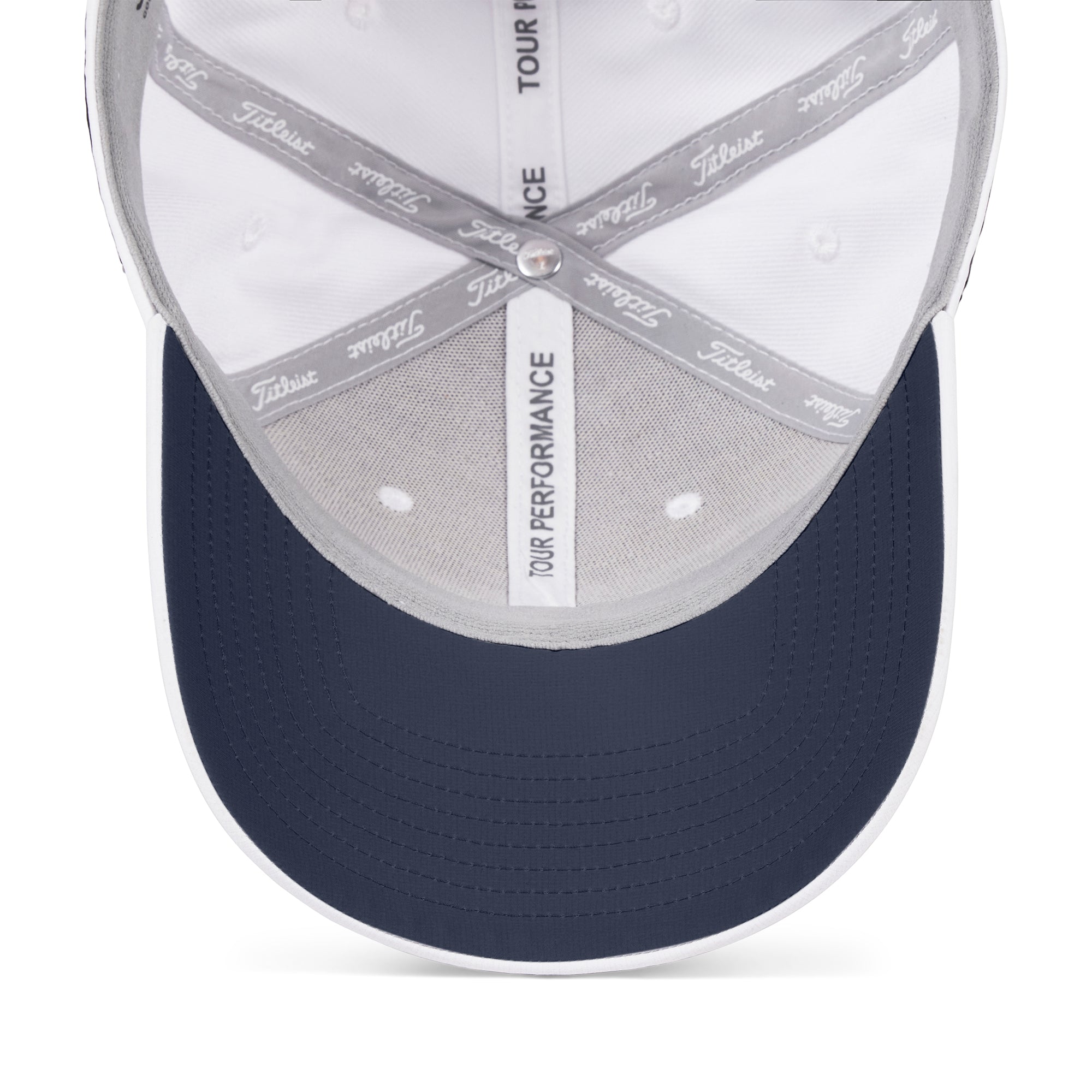 Titleist Tour Performance Golf Cap - White, Navy & Red