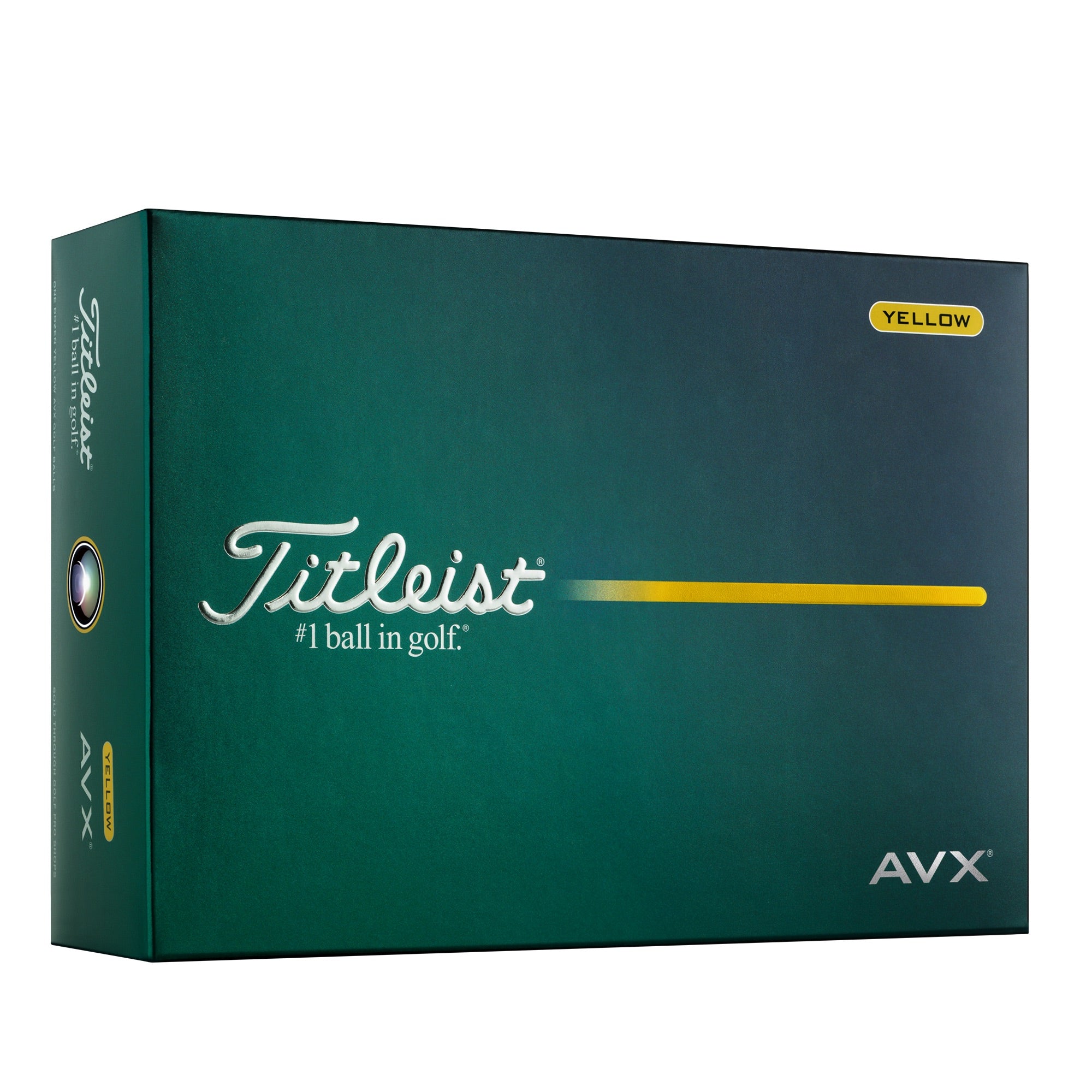 Titleist AVX Golf Balls 2026 (Yellow)