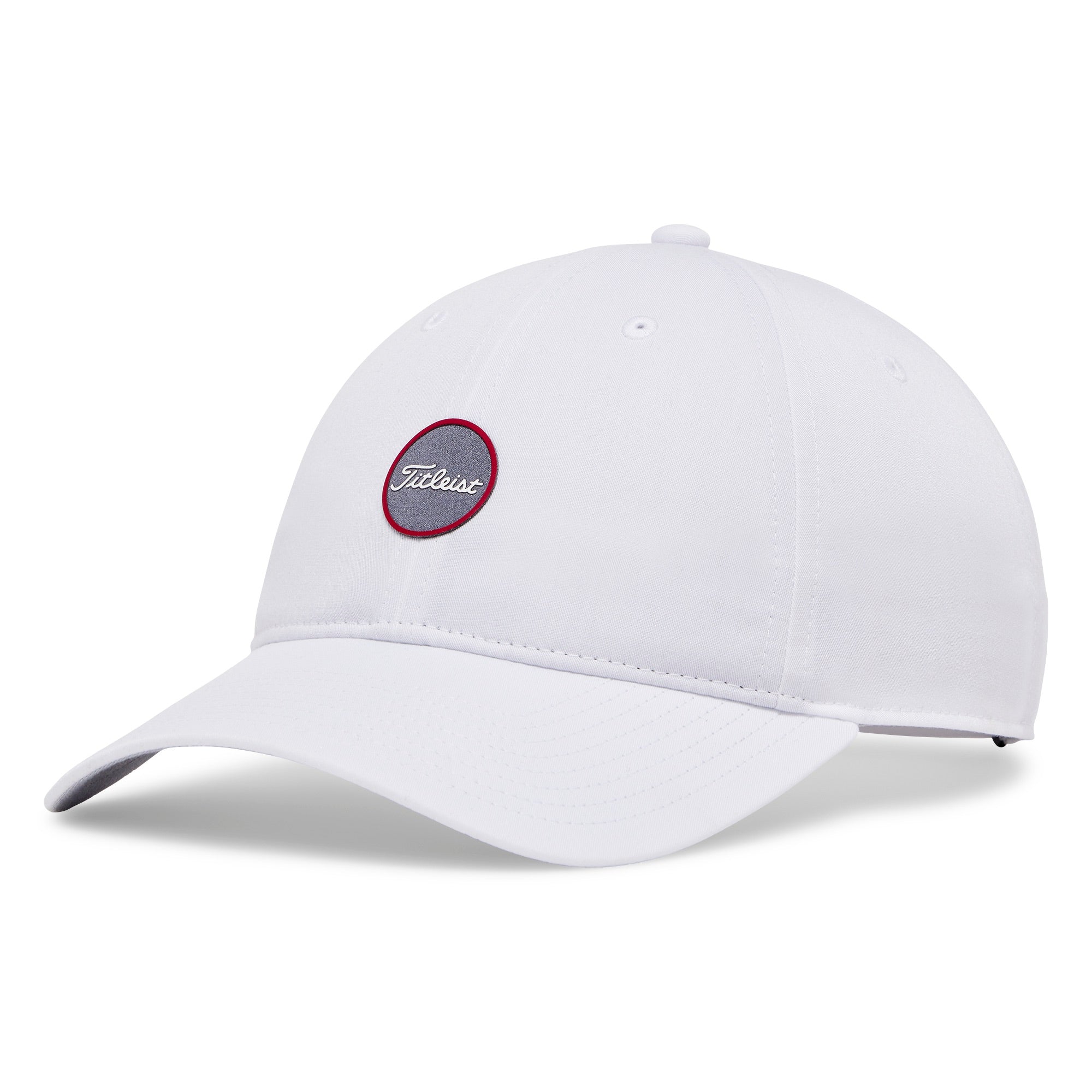Titleist Montauk Lightweight Golf Cap - White, Washed Indigo & Crimson