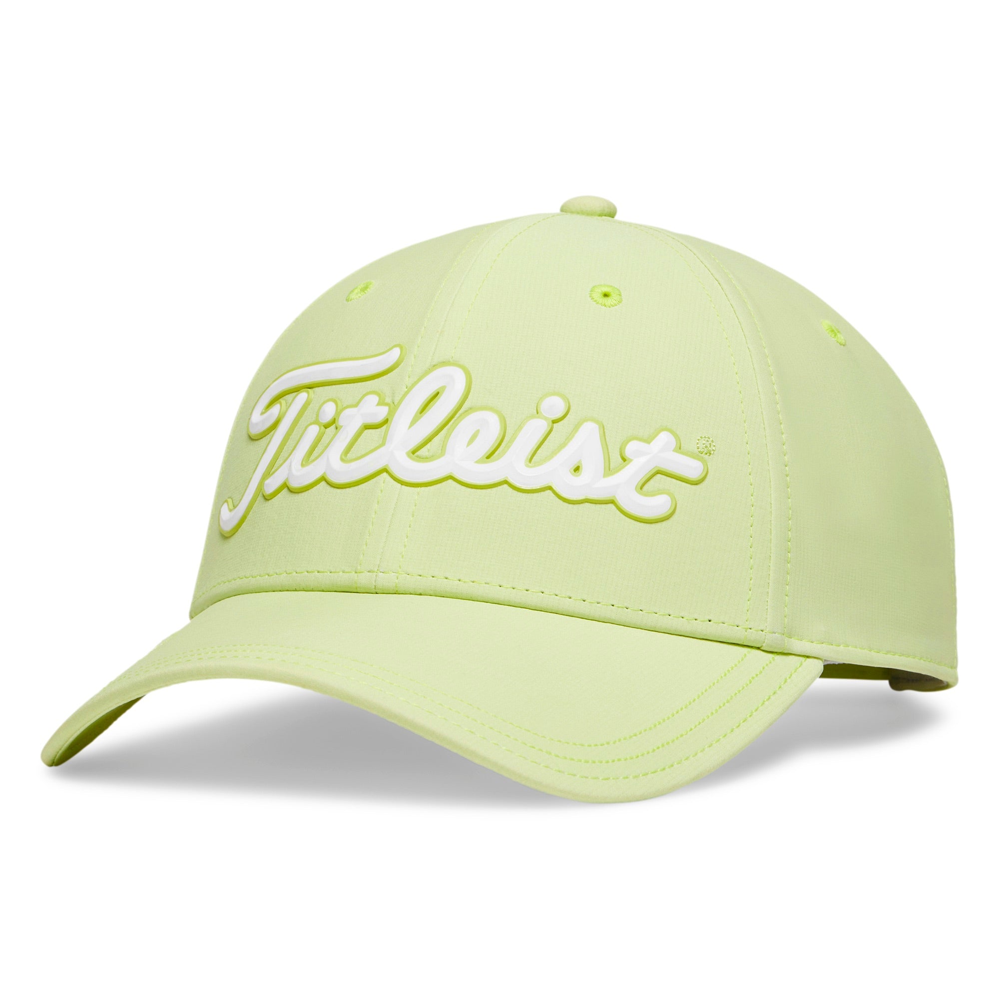 Titleist Players Performance Ball Marker Golf Cap - Light Lime & White