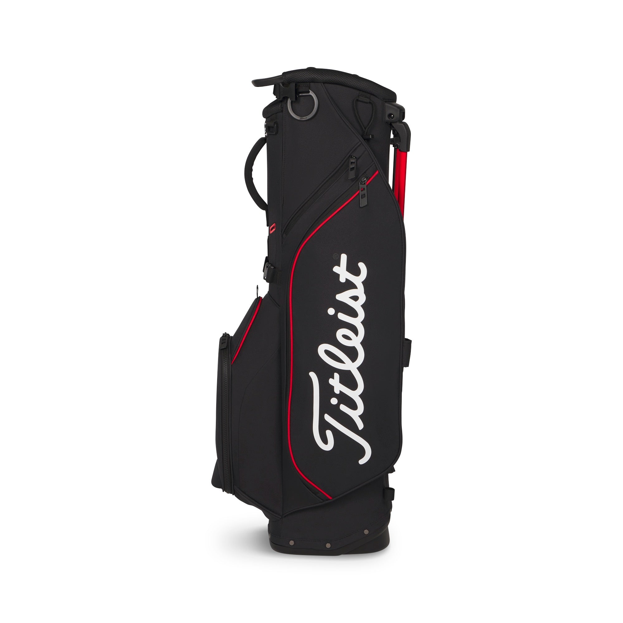 Titleist Players S4 Golf Stand Bag - Black, Red & White