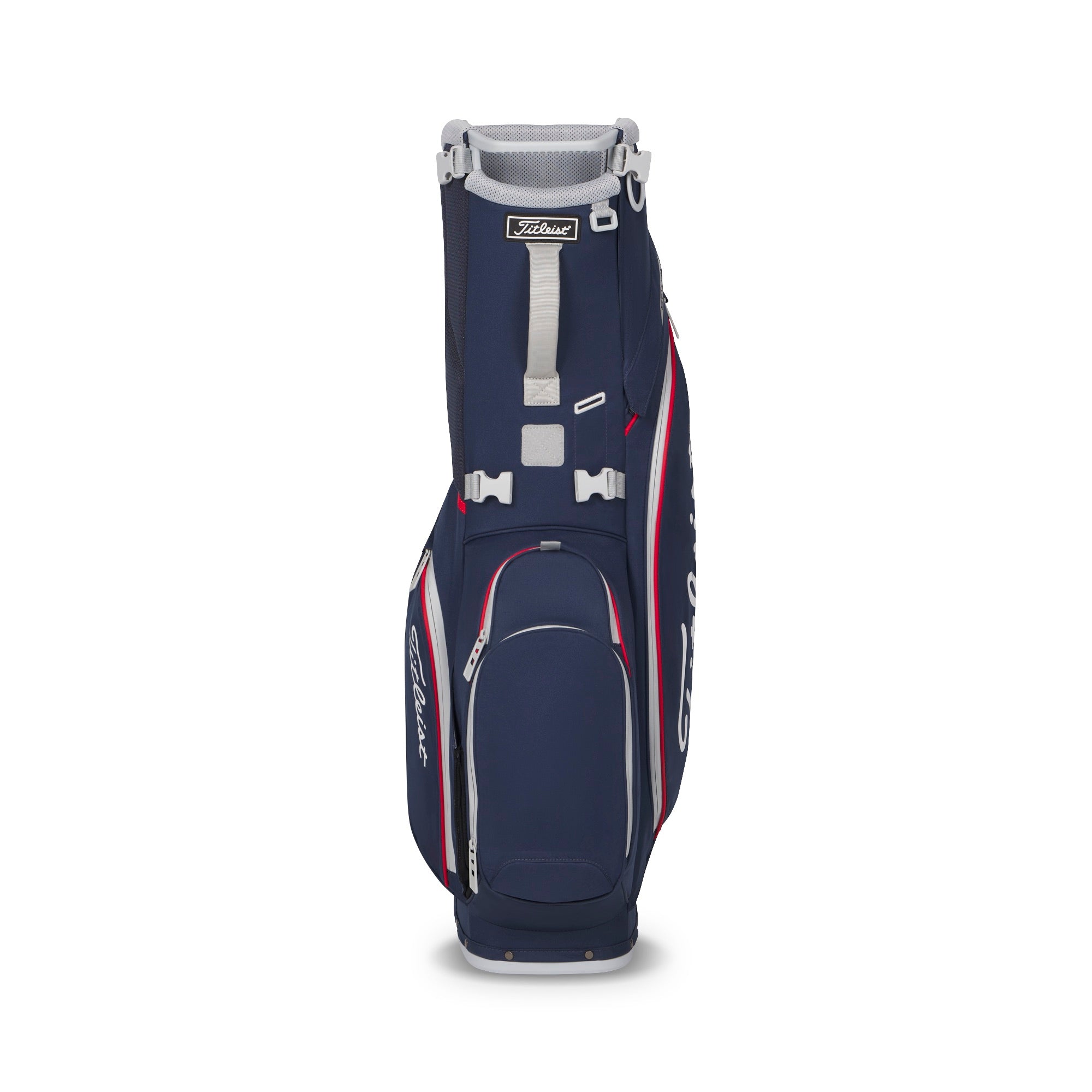 Titleist Players S4 StaDry Golf Stand Bag - Navy, Red & White