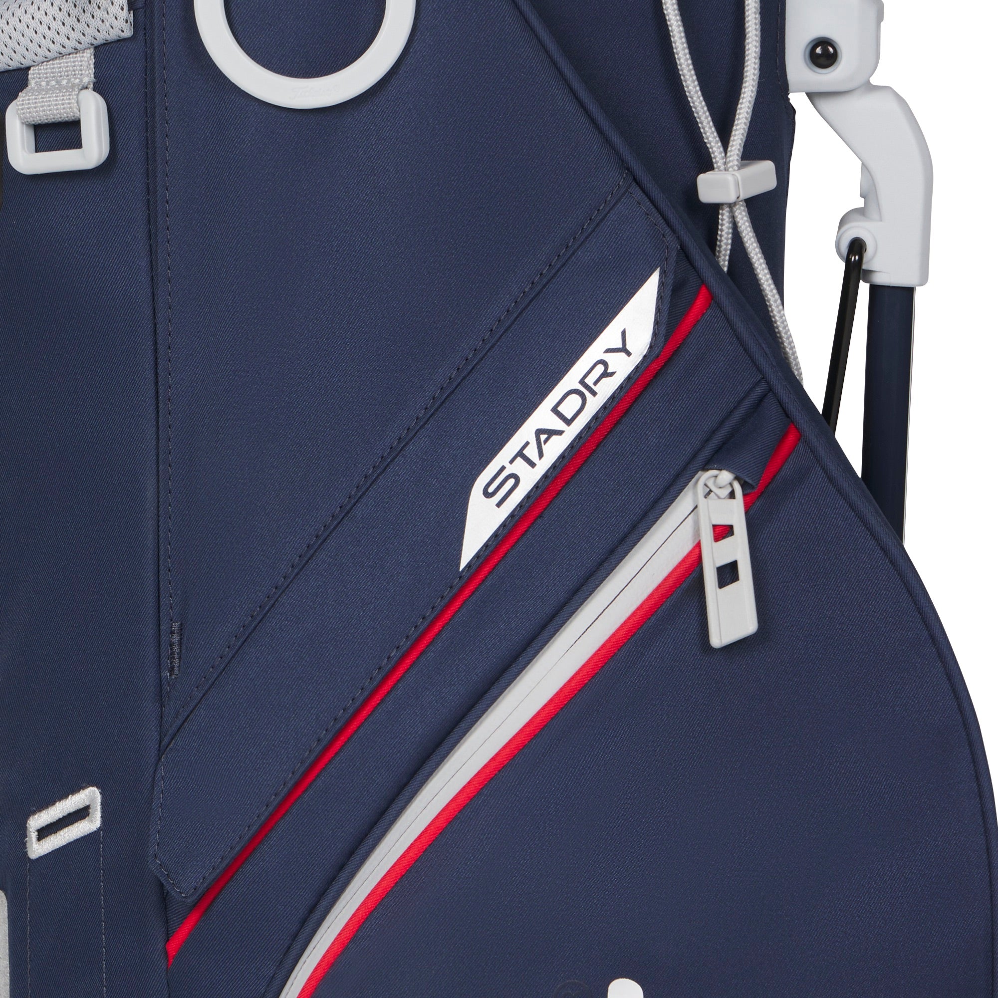 Titleist Players S4 StaDry Golf Stand Bag - Navy, Red & White