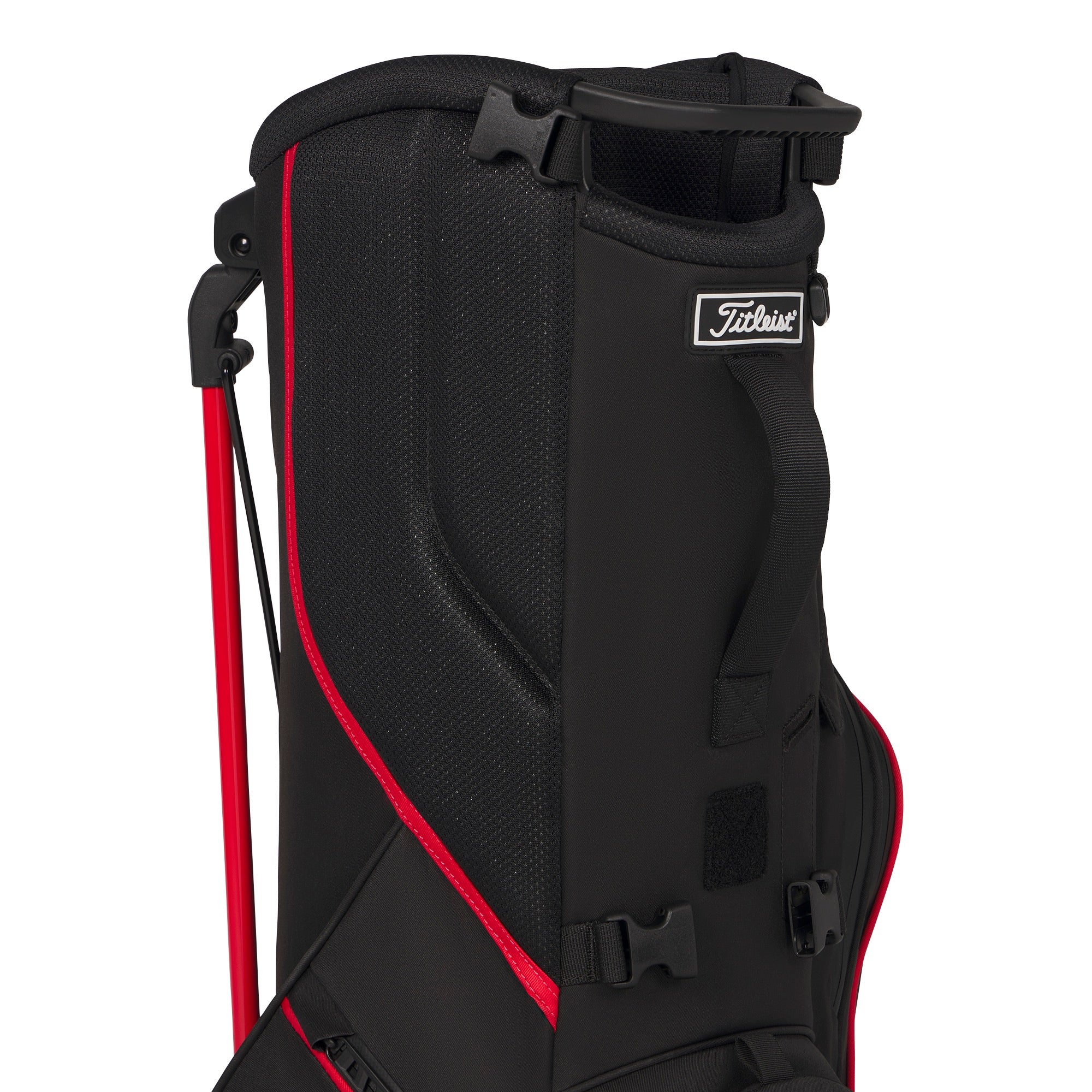 Titleist Players S5 StaDry Golf Stand Bag - Black, Red & Graphite