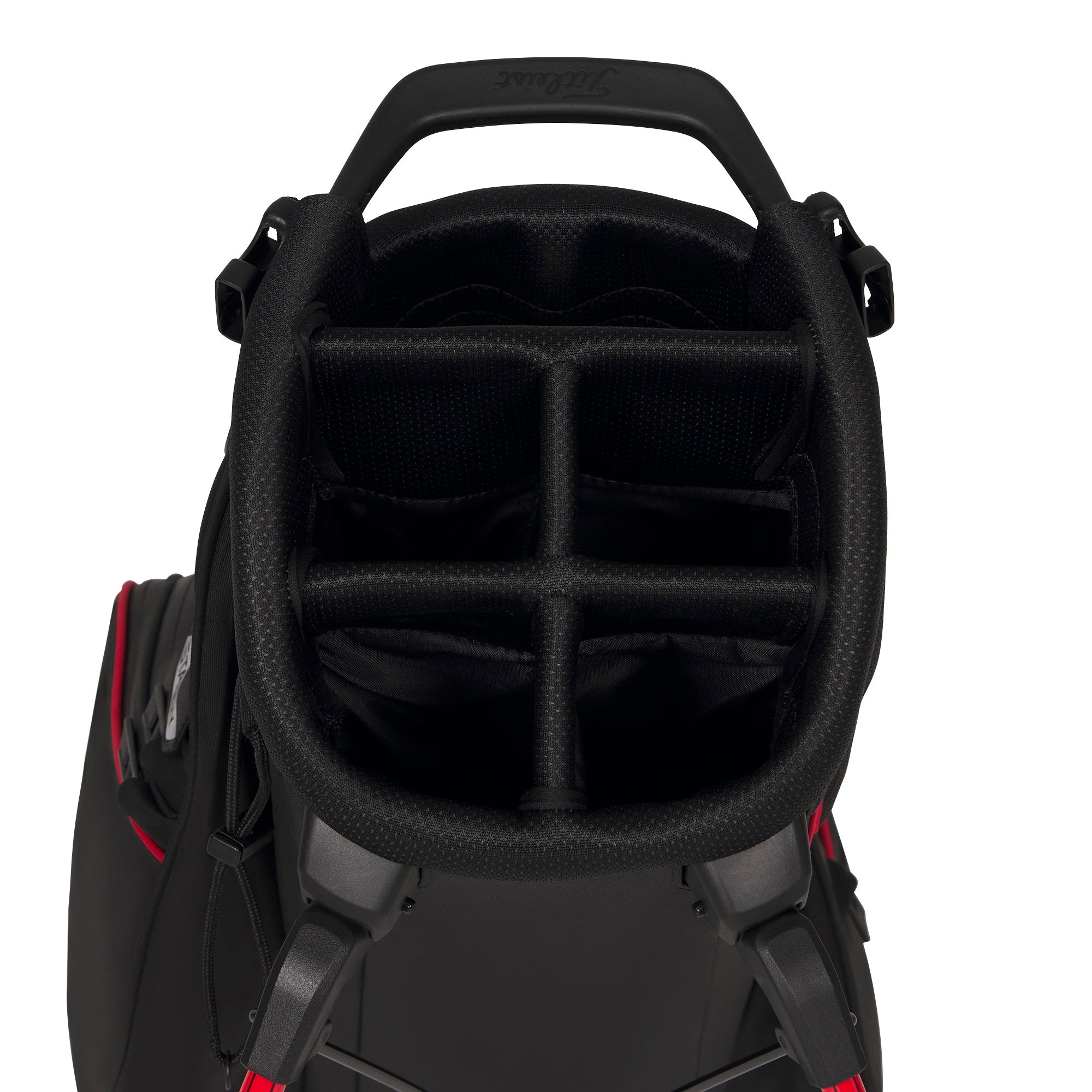 Titleist Players S5 StaDry Golf Stand Bag - Black, Red & Graphite