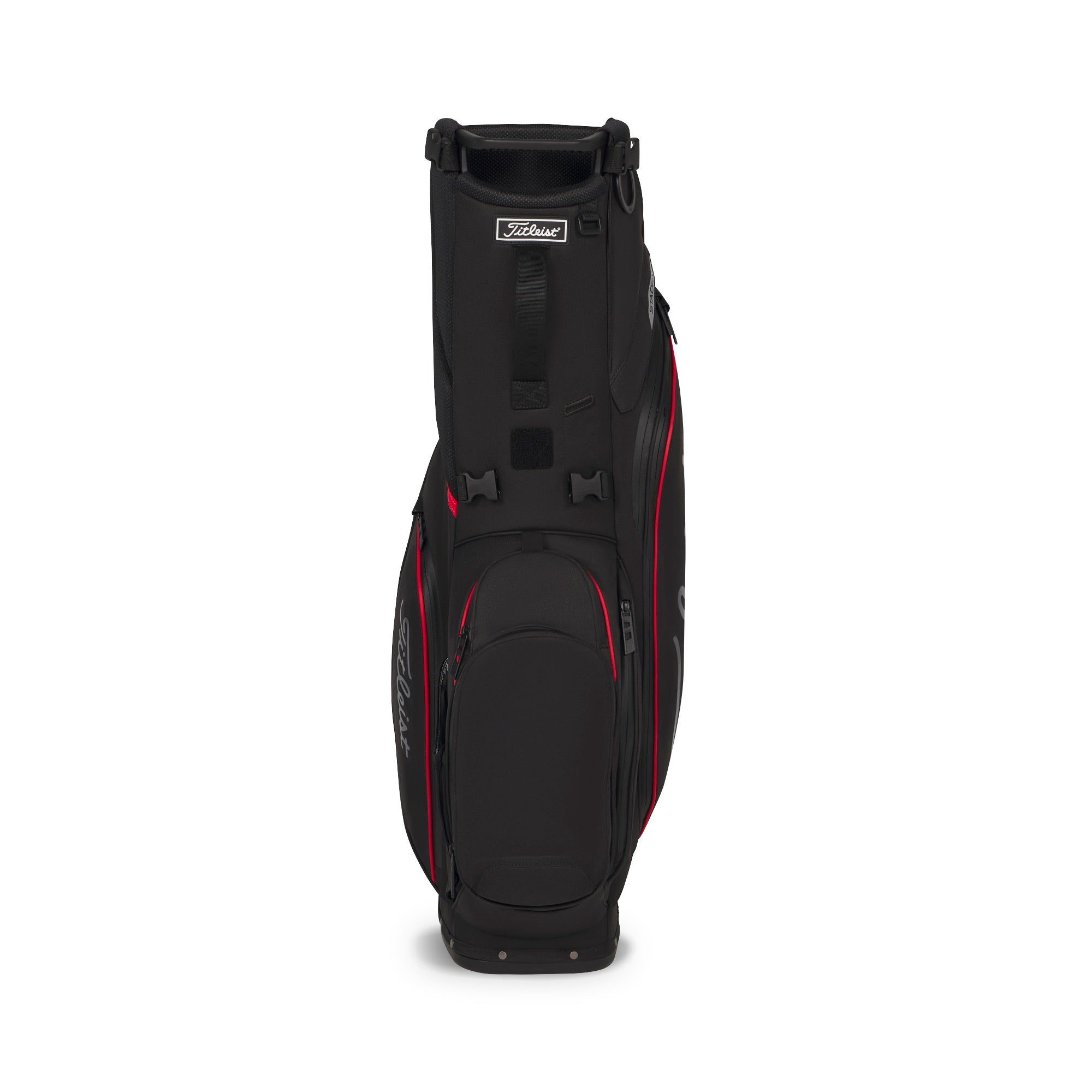 Titleist Players S5 StaDry Golf Stand Bag - Black, Red & Graphite