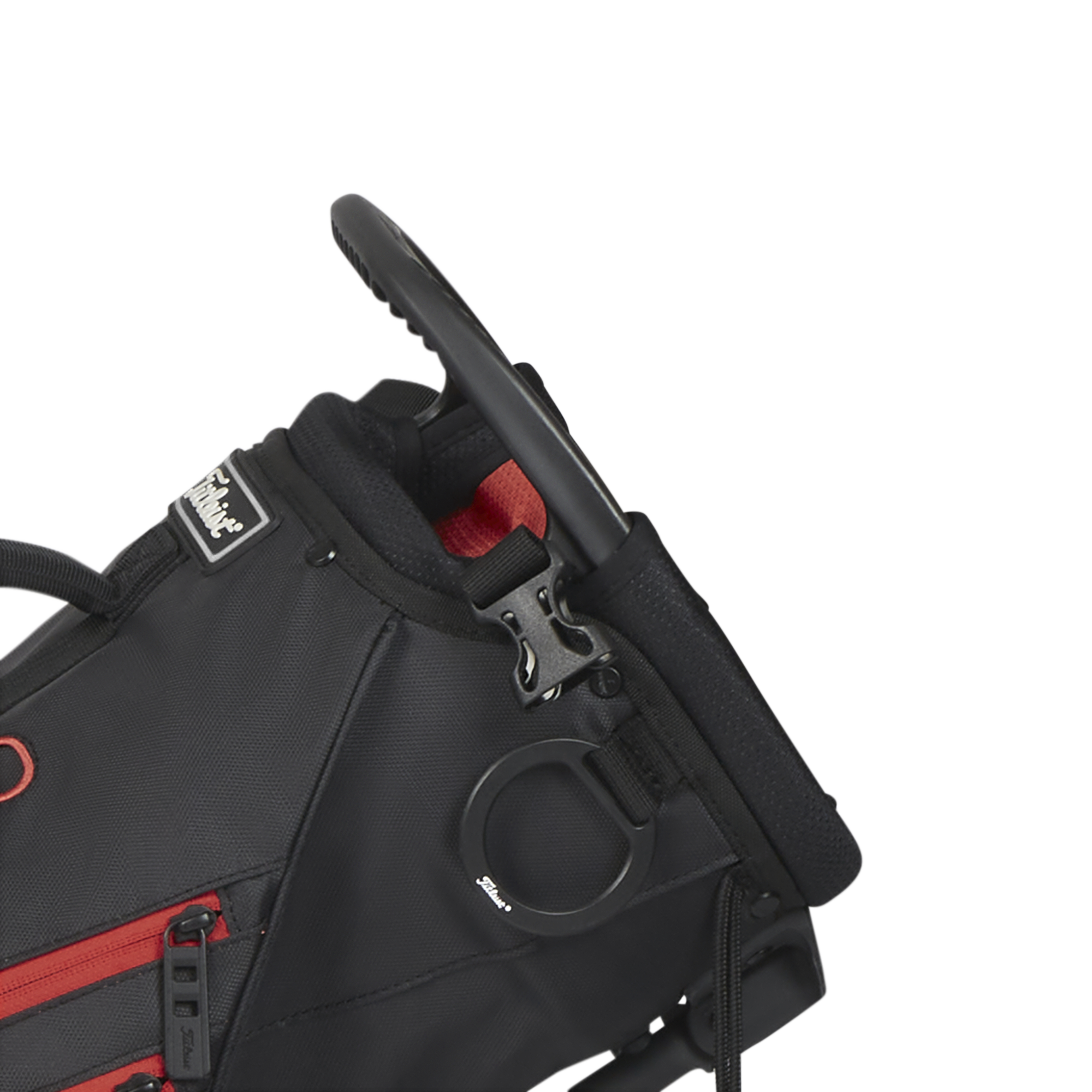 Titleist Premium Carry Golf Bag - Black & Red