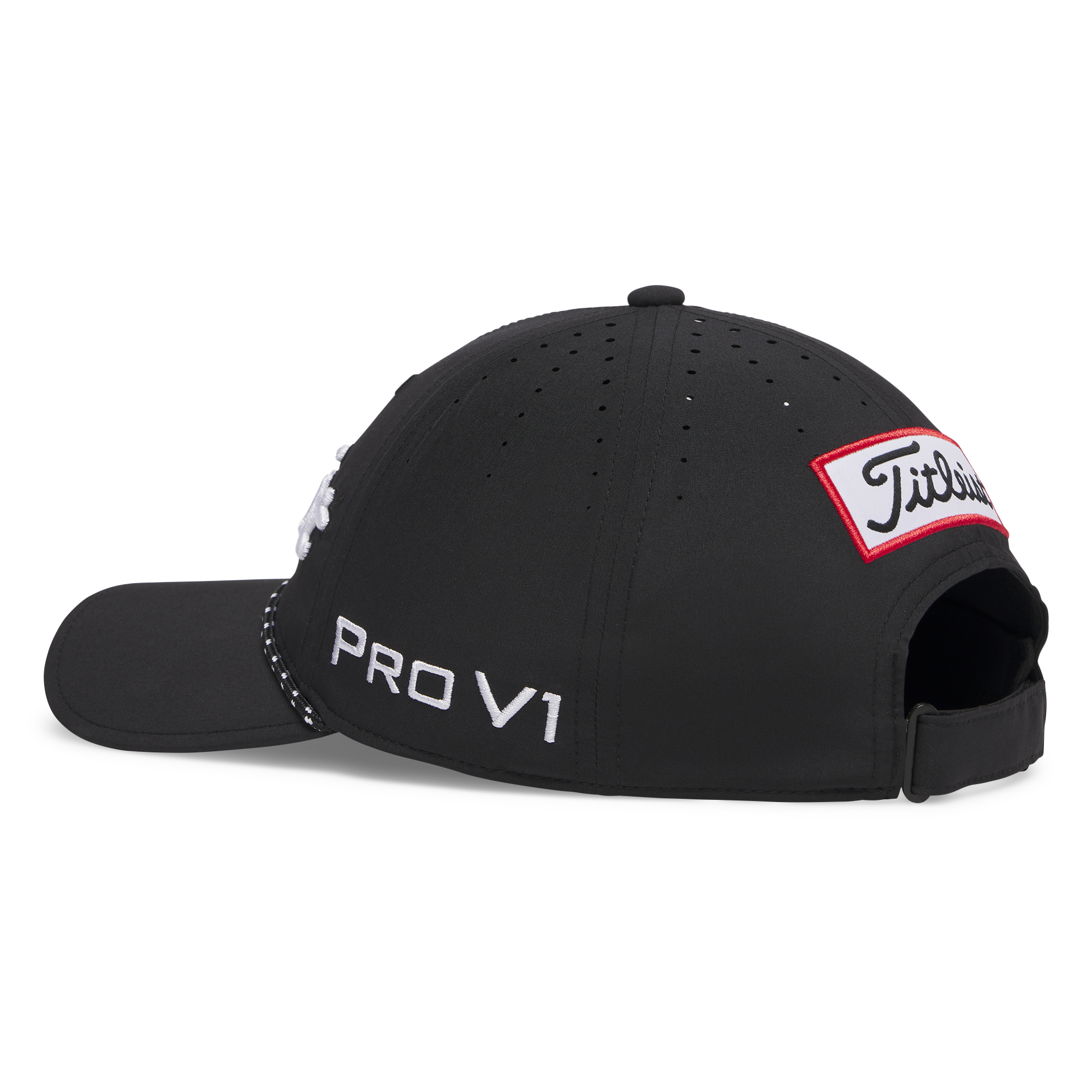Titleist Tour Breezer Golf Cap - Black & White