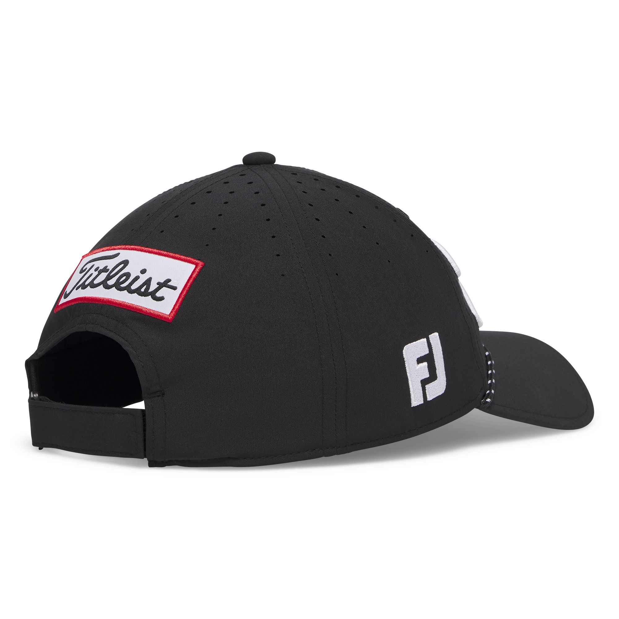 Titleist Tour Breezer Golf Cap - Black & White
