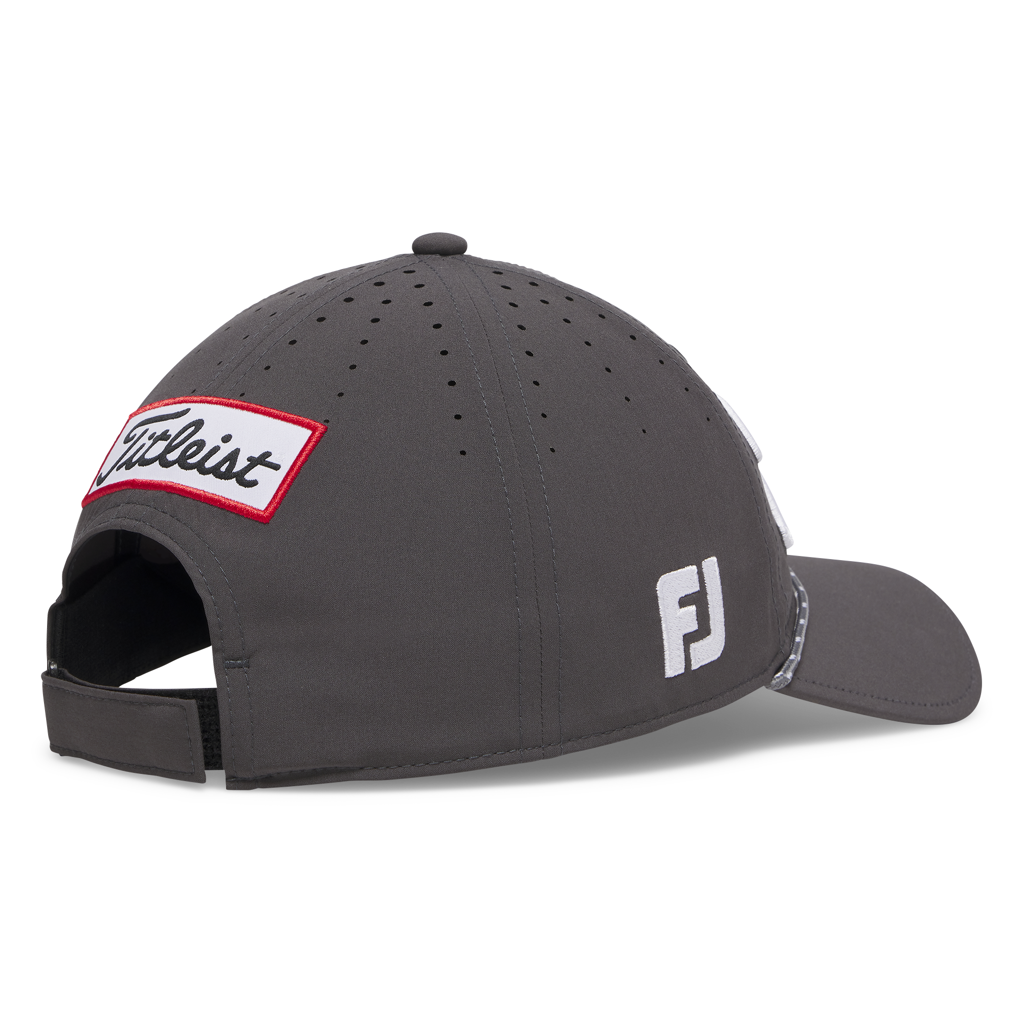 Titleist Tour Breezer Golf Cap - Charcoal & White