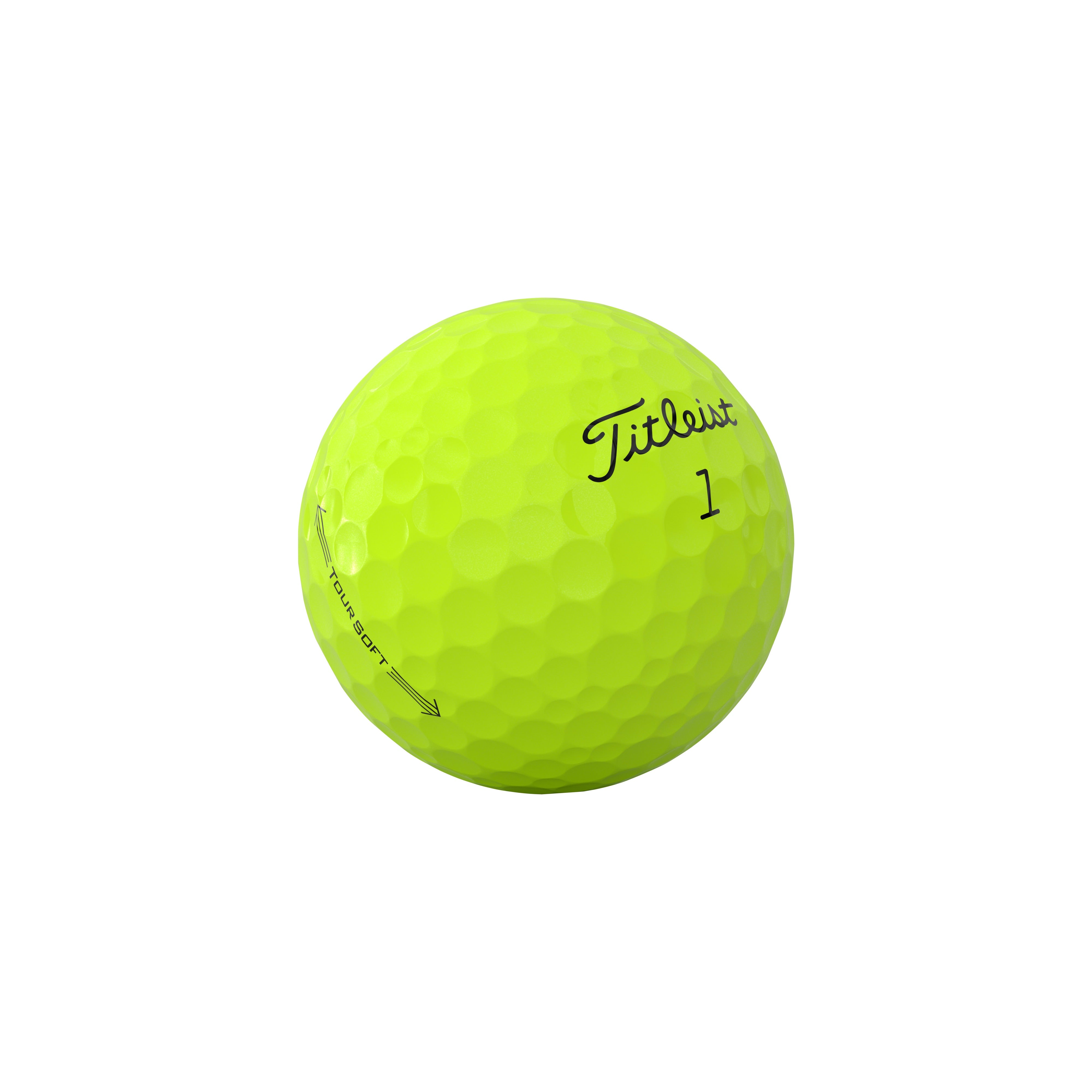 Titleist Tour Soft Golf Balls 2026 - Yellow