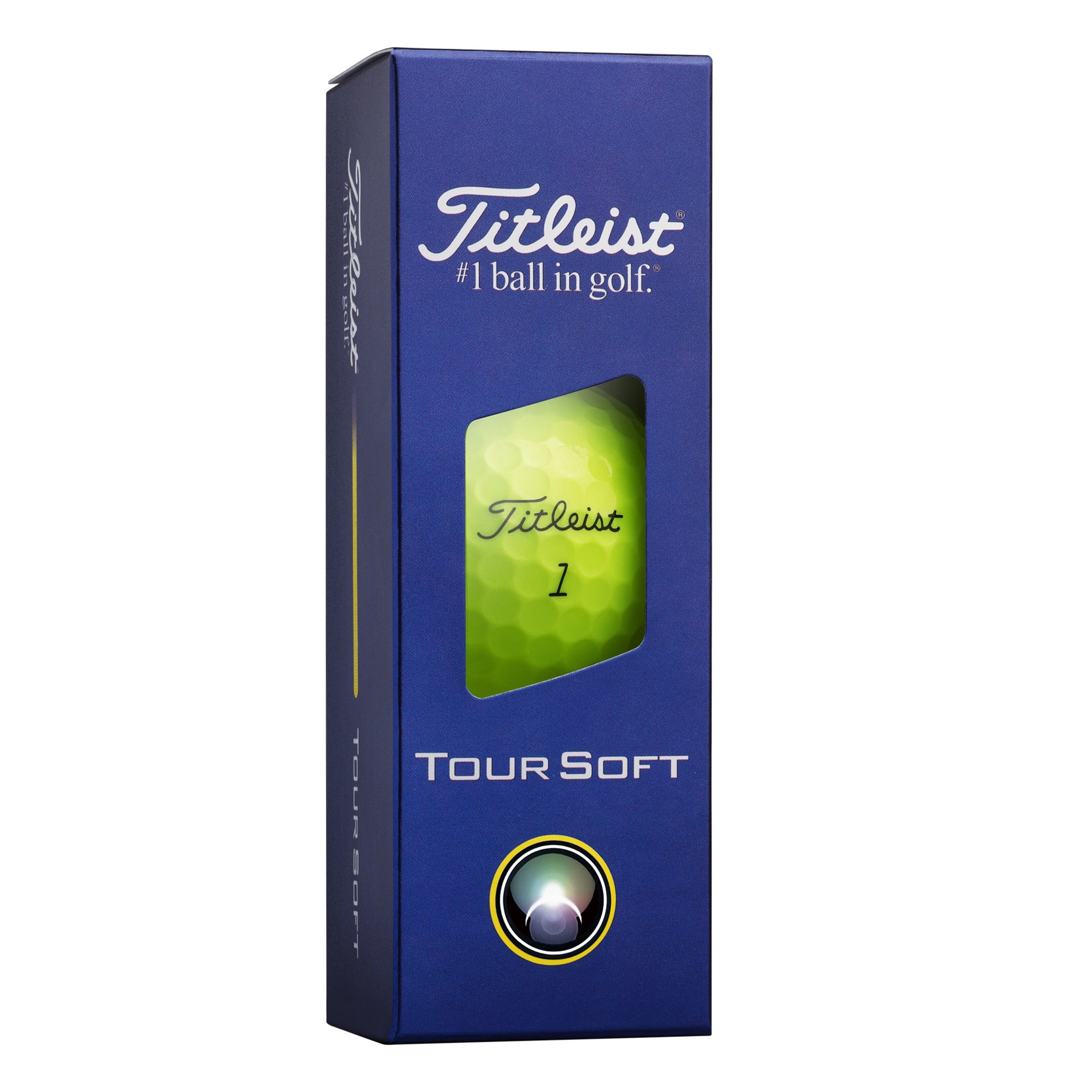 Titleist Tour Soft Golf Balls 2026 - Yellow