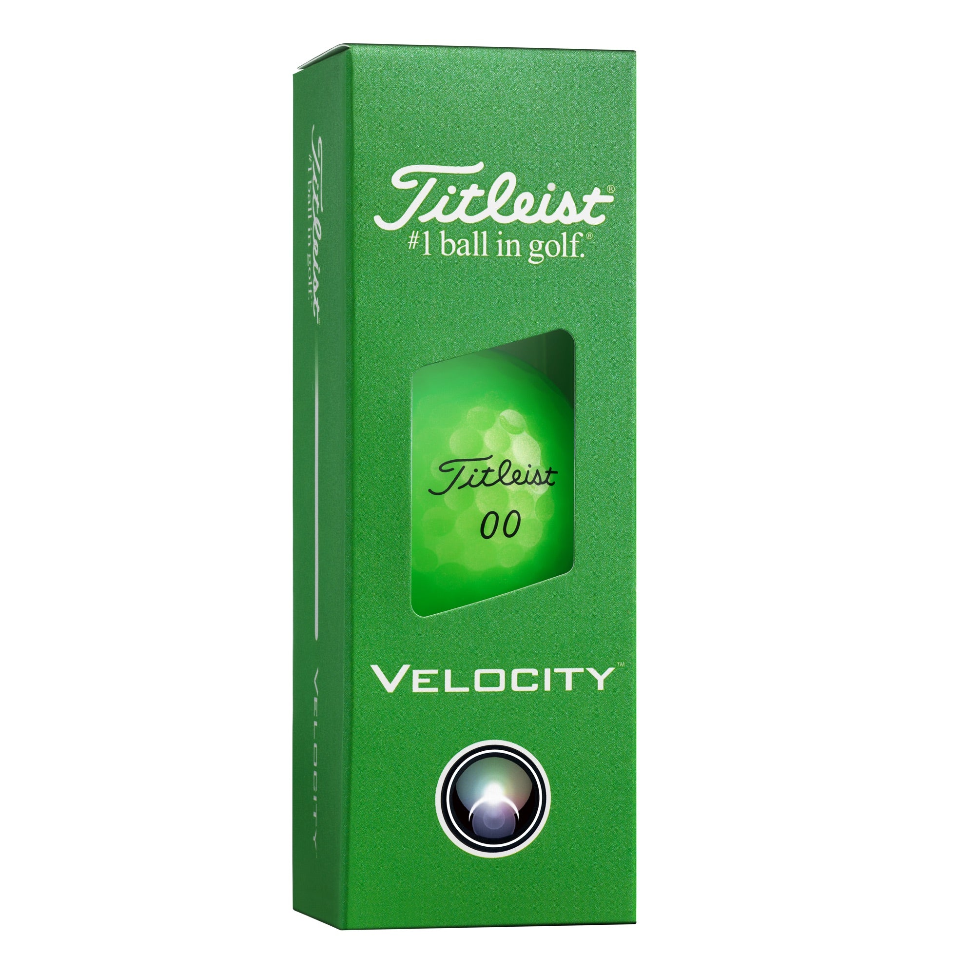 Titleist Velocity Golf Balls 2026 - Green