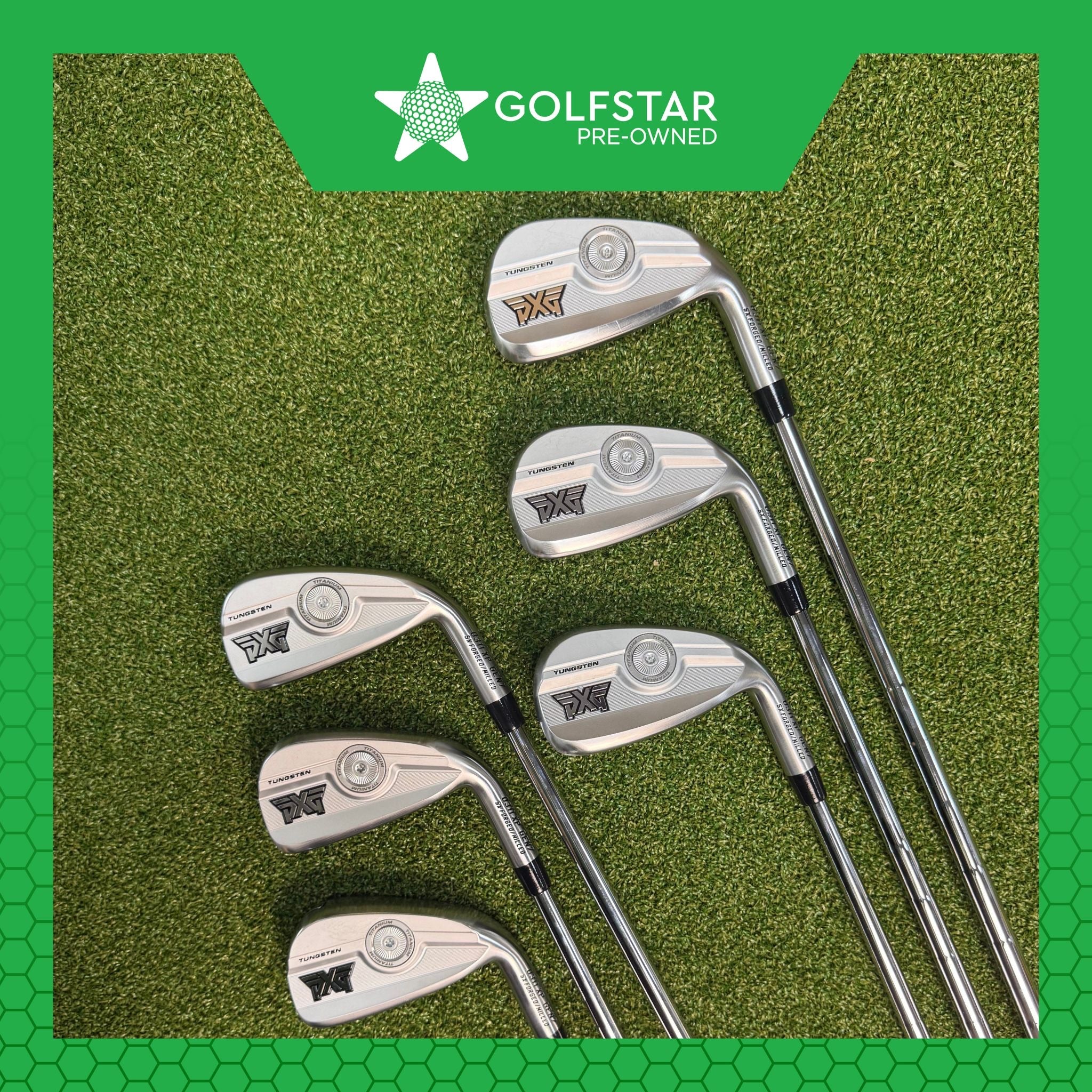 PXG 0311 XP Gen 7 Irons 5-PW - KBS TOUR 110g Regular - Lamkin Grips