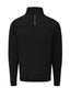 Oscar Jacobson Westland Golf 1/4 Zip Pullover - Black