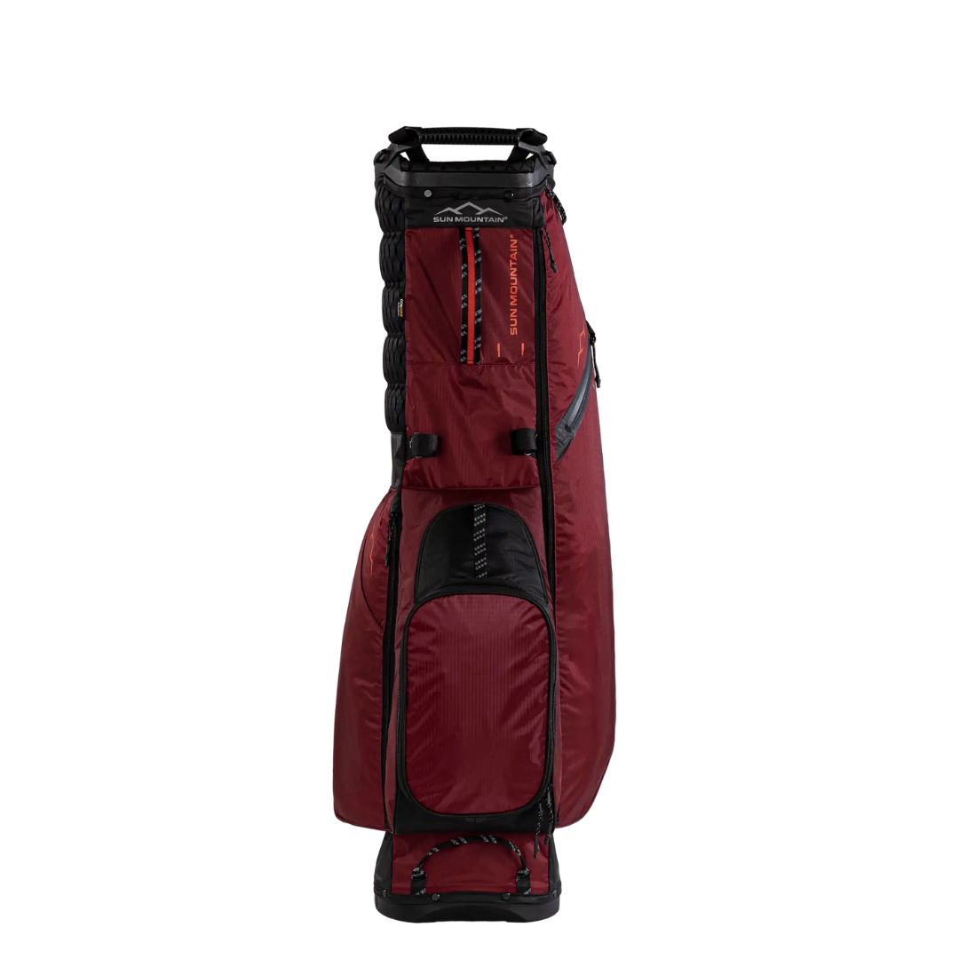 Sun Mountain Eclipse E-1.5 4-Way Golf Stand Bag (Black & Garnet)