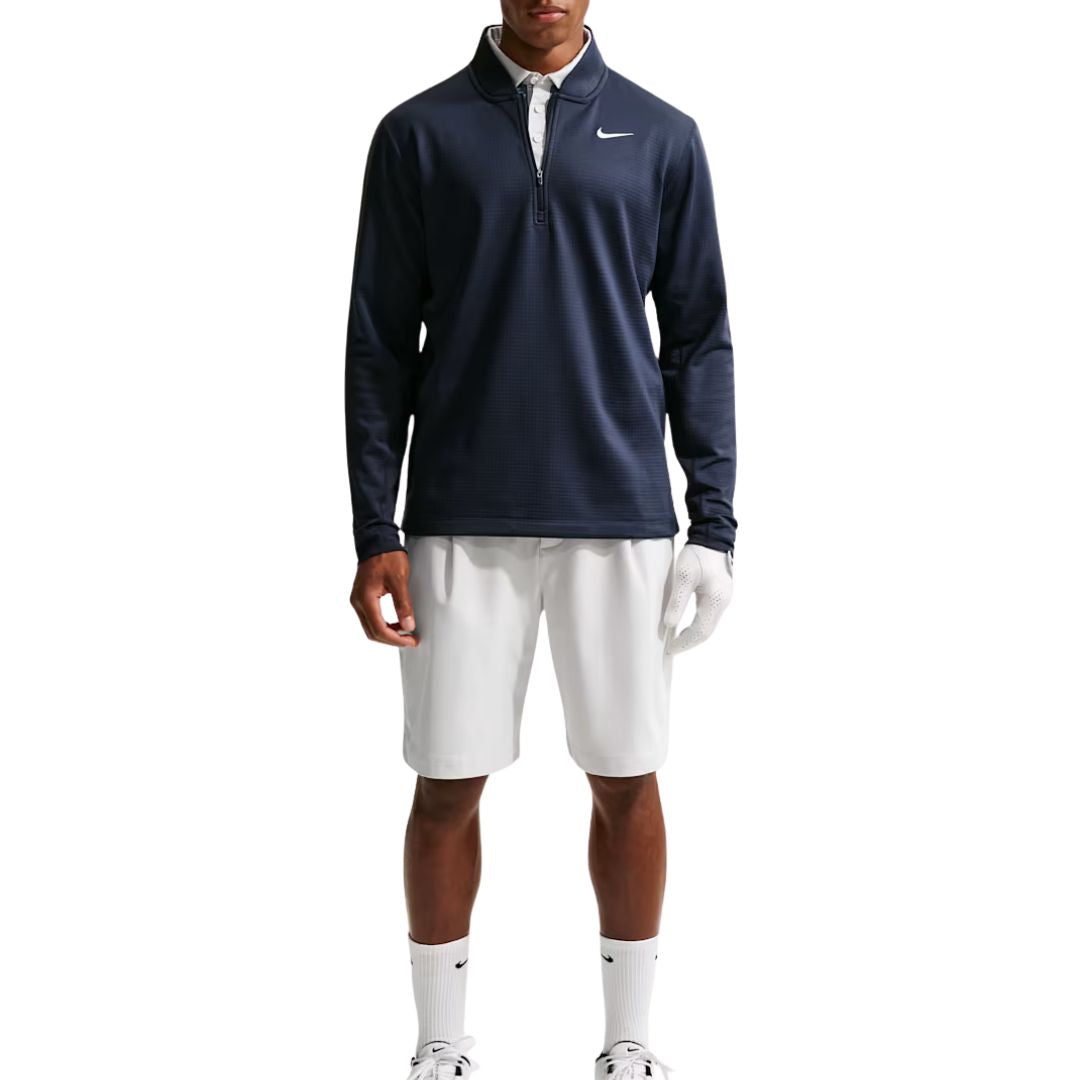 Nike Velocity Therma-FIT 1/2 Zip Pullover - College Navy