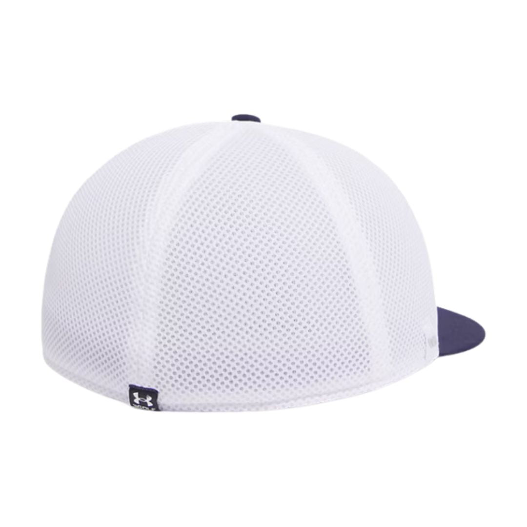 Under Armour Drive Mid Stretch Fit Cap - Midnight Navy