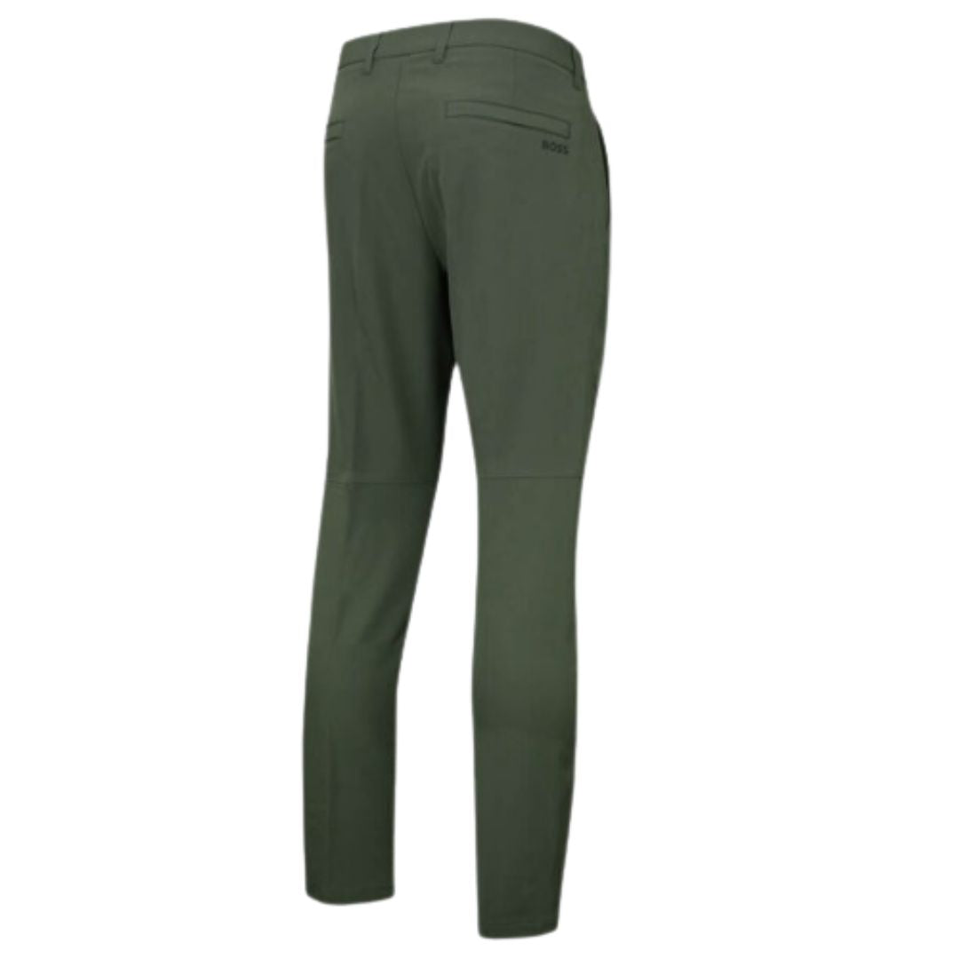 BOSS T Commuter Slim Trousers - Green