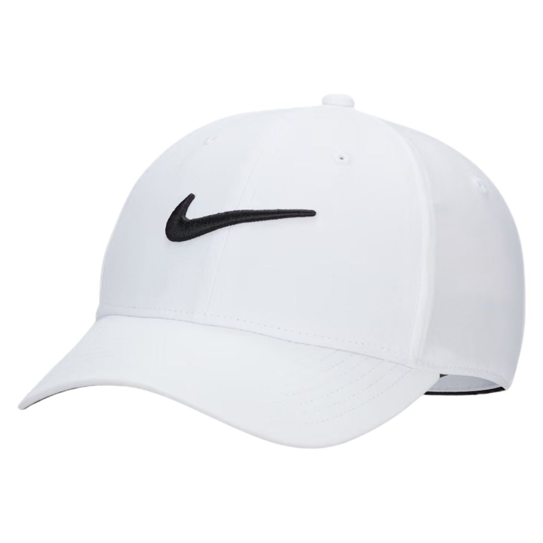 Nike Dri-FIT Club Cap - White & Black
