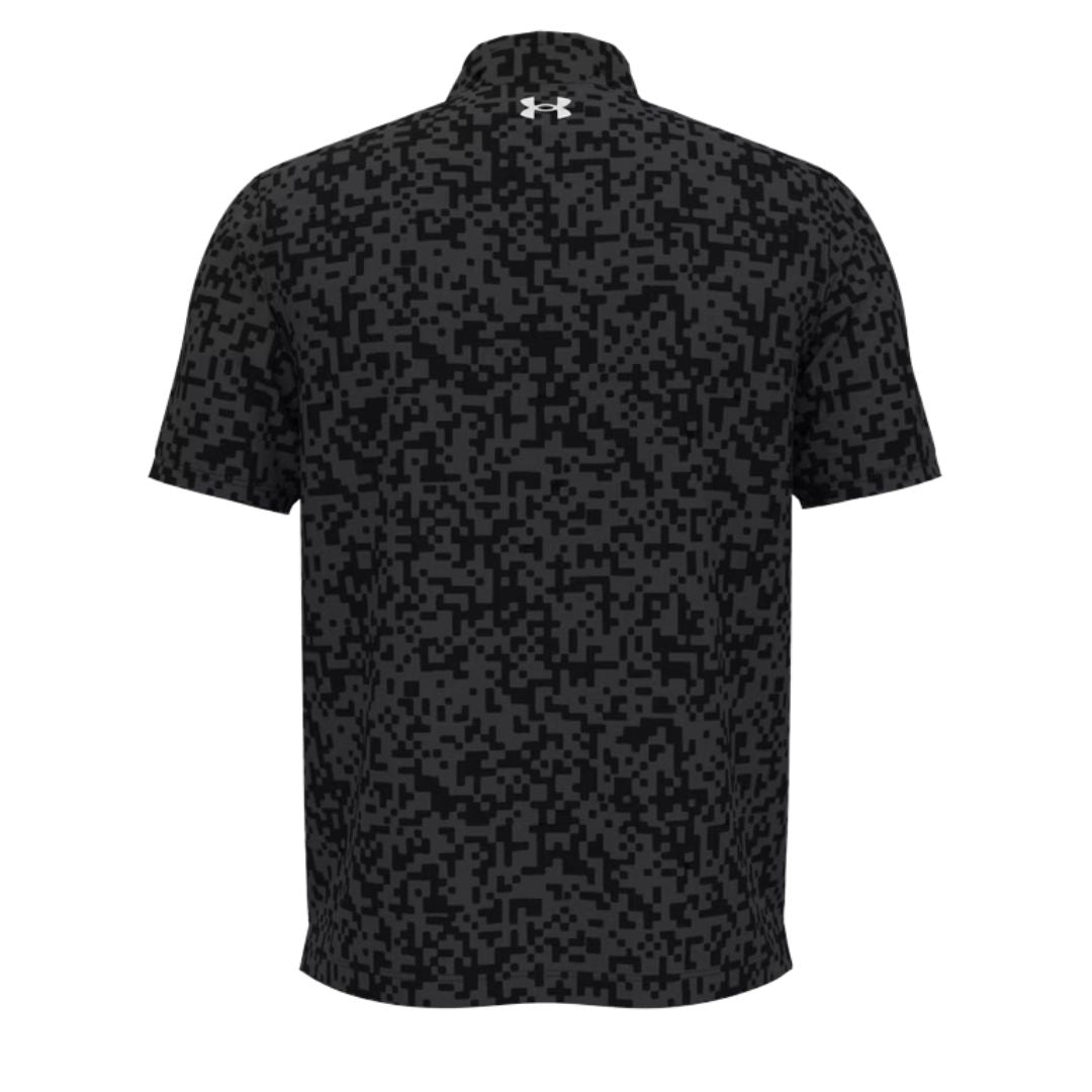 Under Armour Tee To Green Digital Camo Print Golf Polo Shirt