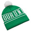 Under Armour Halftime Pom Beanie - Kelly Green & White