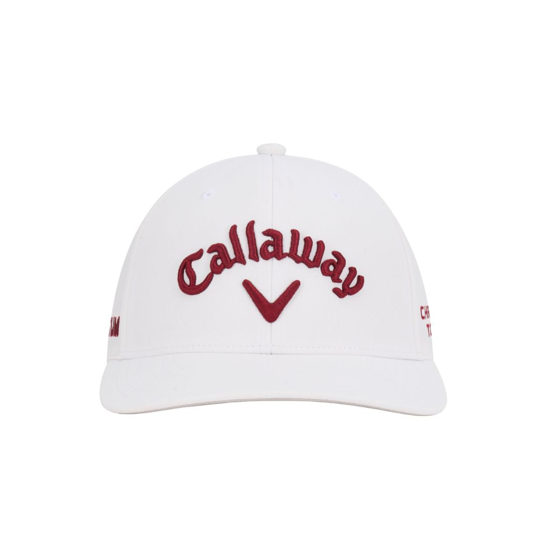 Callaway 2026 Tour Authentic Performance Pro Cap - White & Red