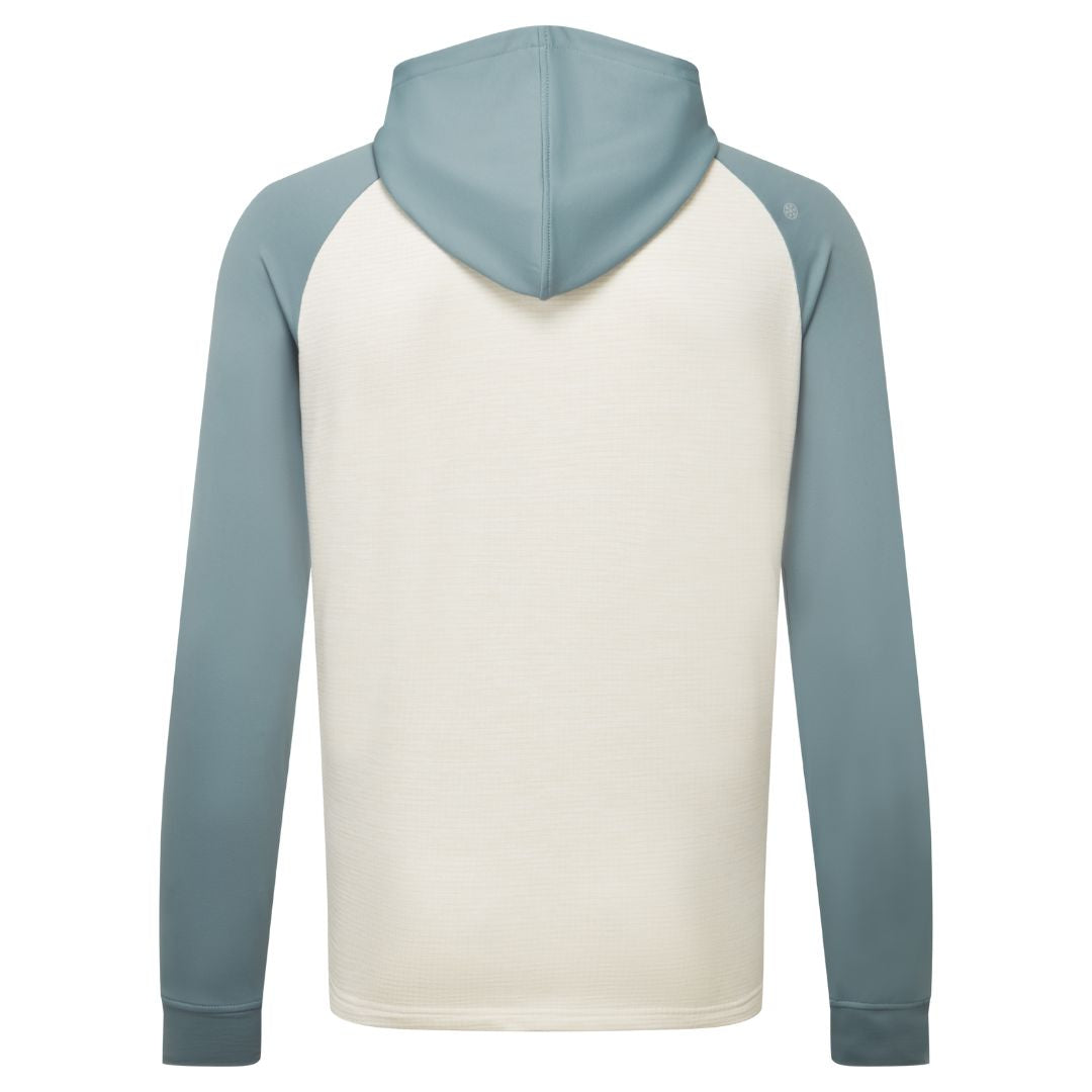 FootJoy Thermoseries Pullover Hoodie (Stone & Green)