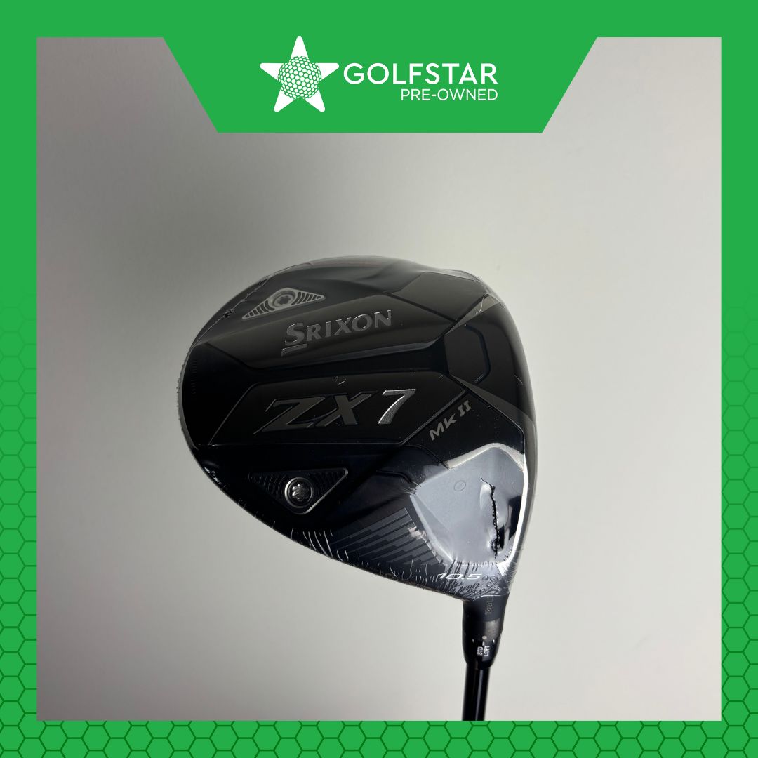 Srixon ZX7 MK2 Driver 10.5° - HZRDUS Black 70g 6.5 (Extra Stiff) - IOMIC Red/Black Grip