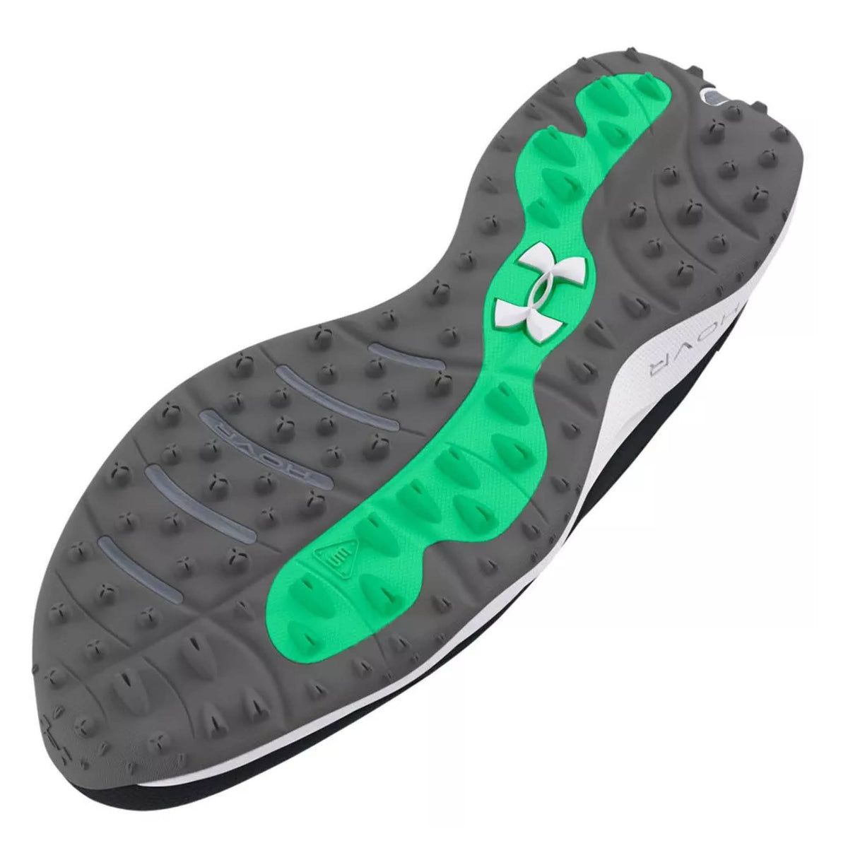 Under Armour Drive Pro Spikeless Golf Shoes - Black, Black & Titan grey