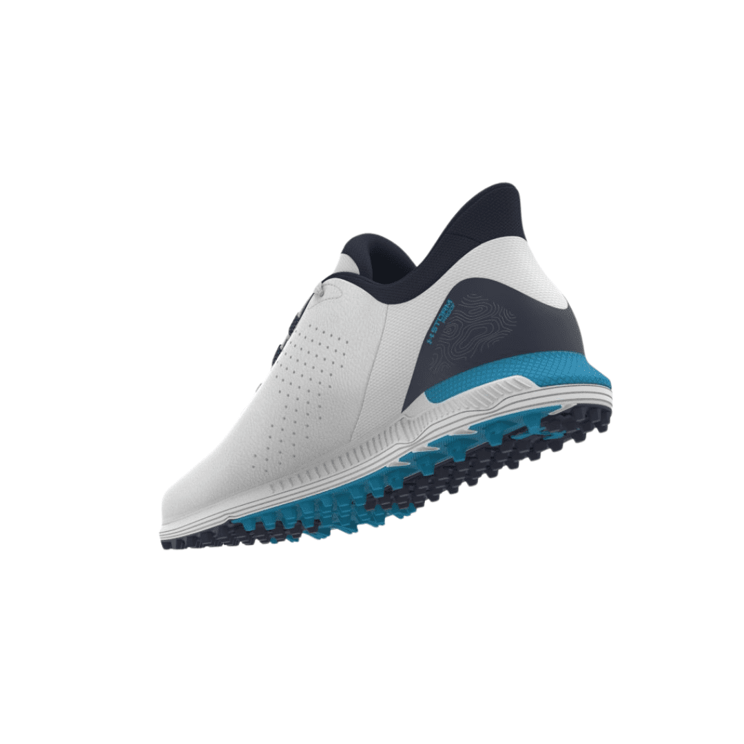 Under Armour Drive Fade SL Golf Shoes (White/Blue)