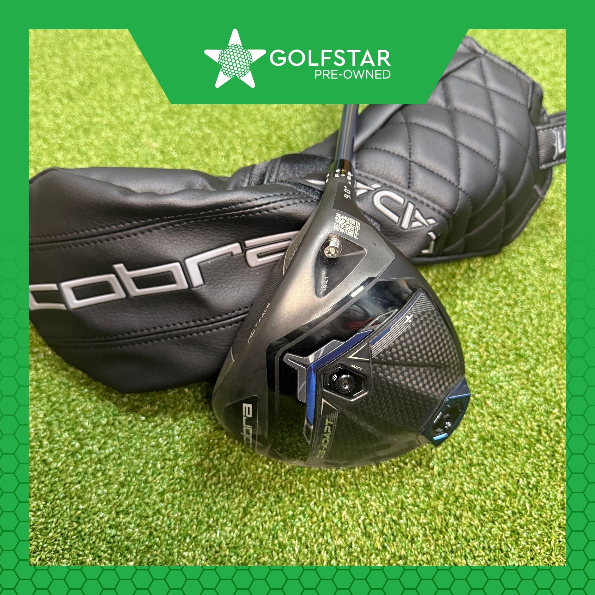 Cobra DS-ADAPT X 12° - Denali Blue 60g Stiff (6.0) - Lamkin Crossline Grip