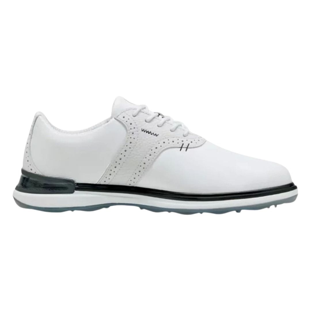 Puma Avant Spikeless Golf Shoes (White, Feather Grey & Black)