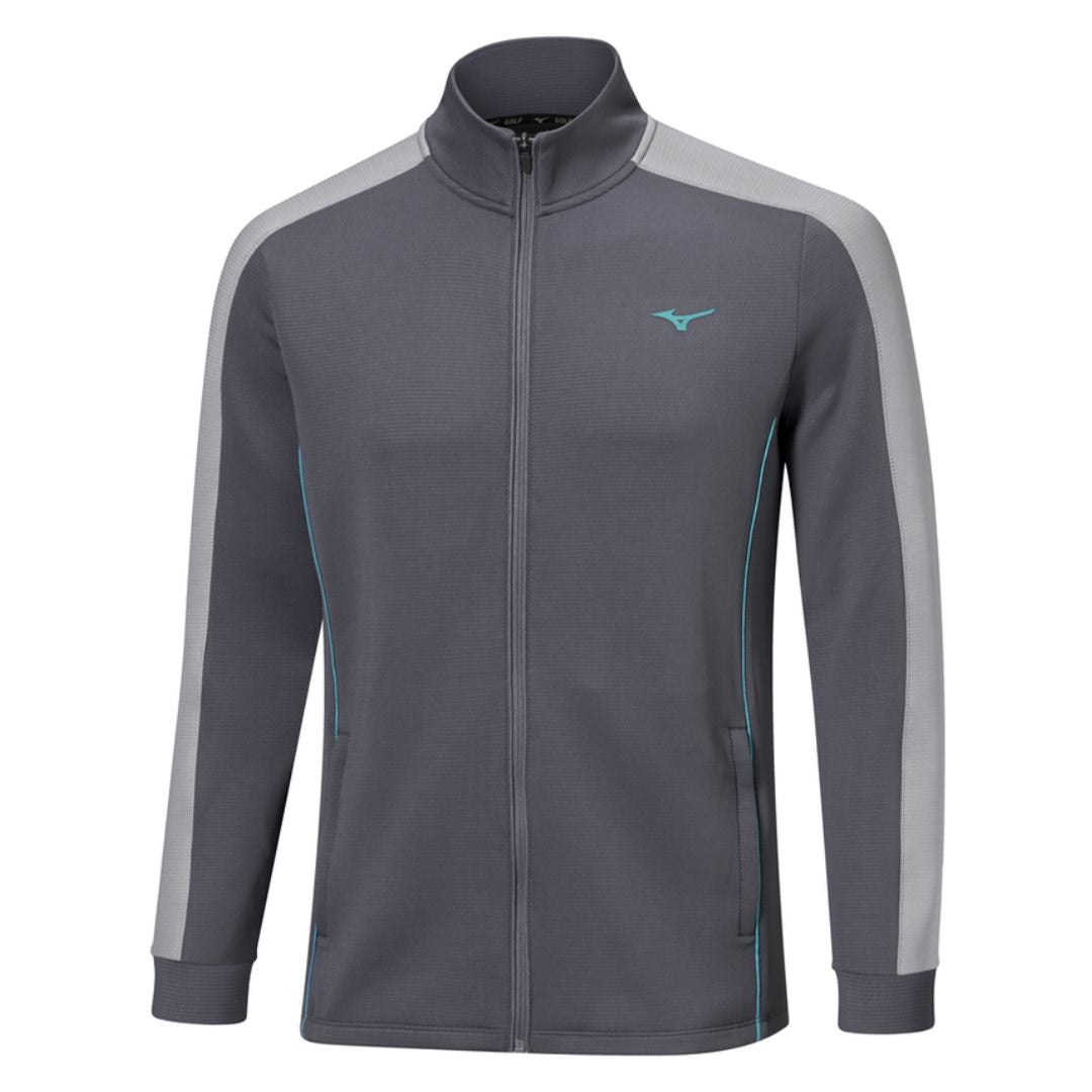 Mizuno Showdown Full ZIp Jacket - Odyssey Grey