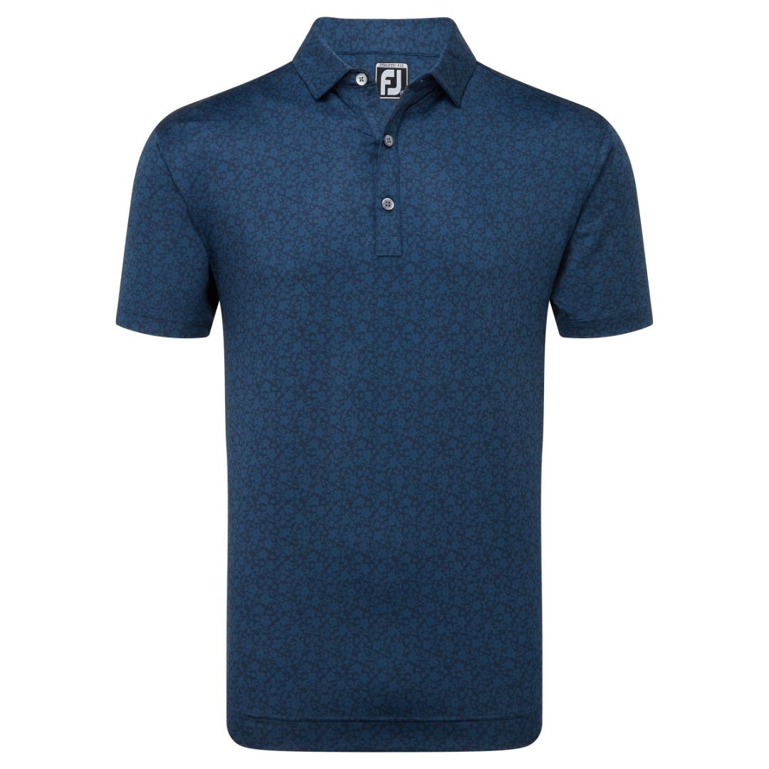 FootJoy Painted Floral Golf Polo Shirt