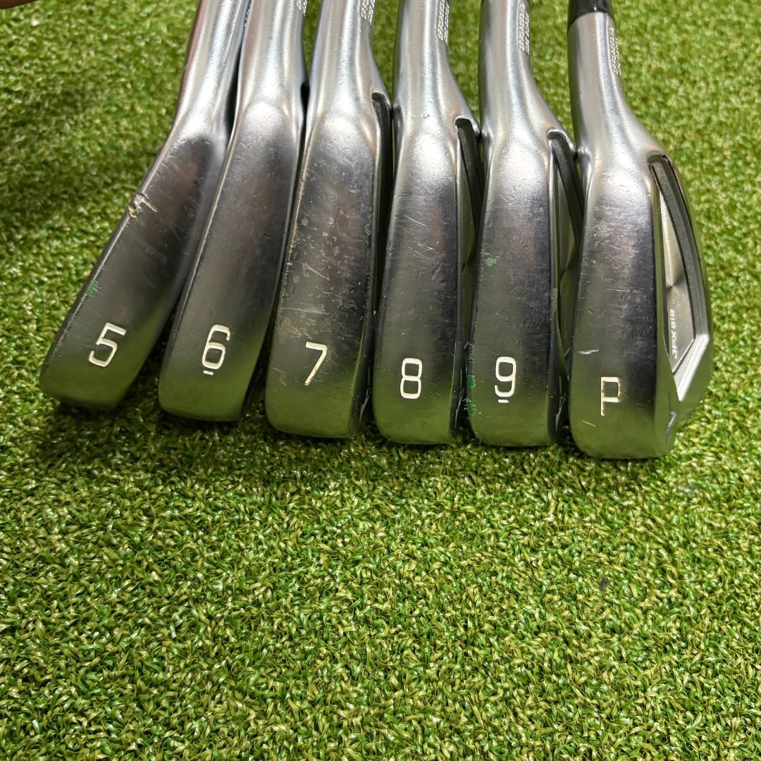 Mizuno JPX 919 Forged Irons - 5-PW - Project X LZ 115g 5.5 (Regular) - MCC +4 Blue/Grey Grips
