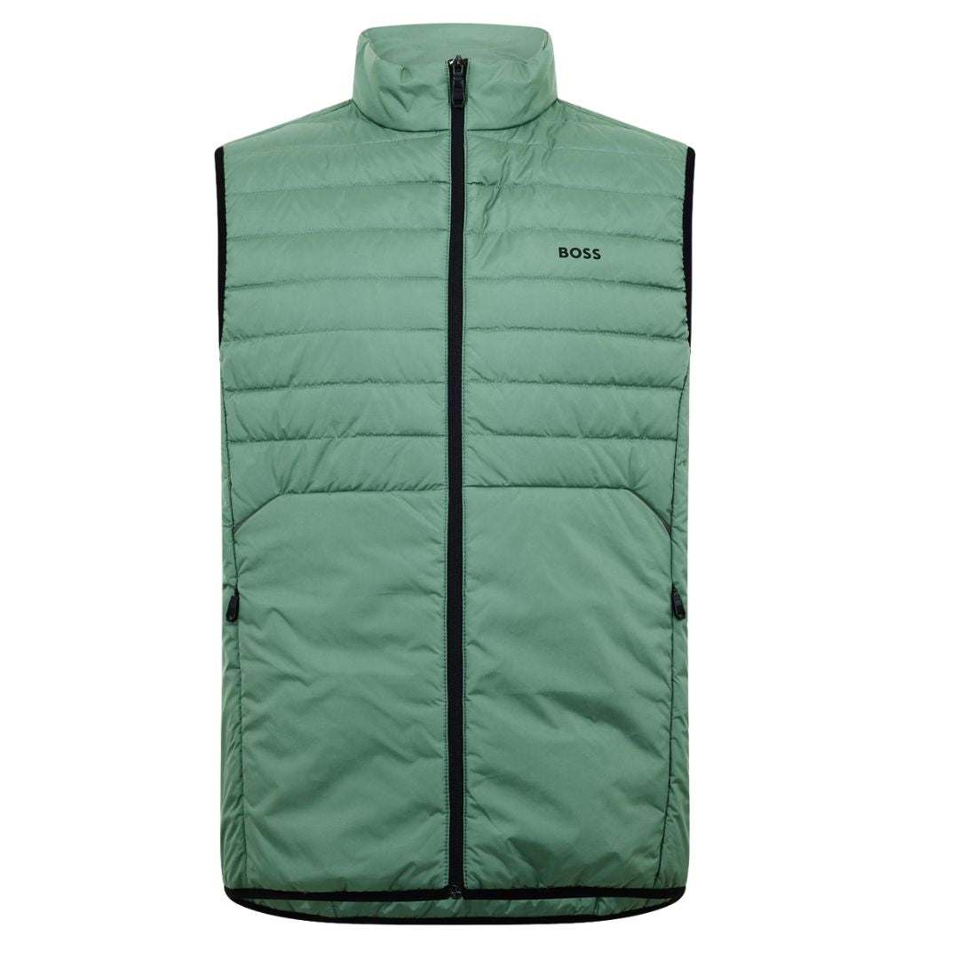 Hugo Boss Urbanex Quilted Gilet - Green