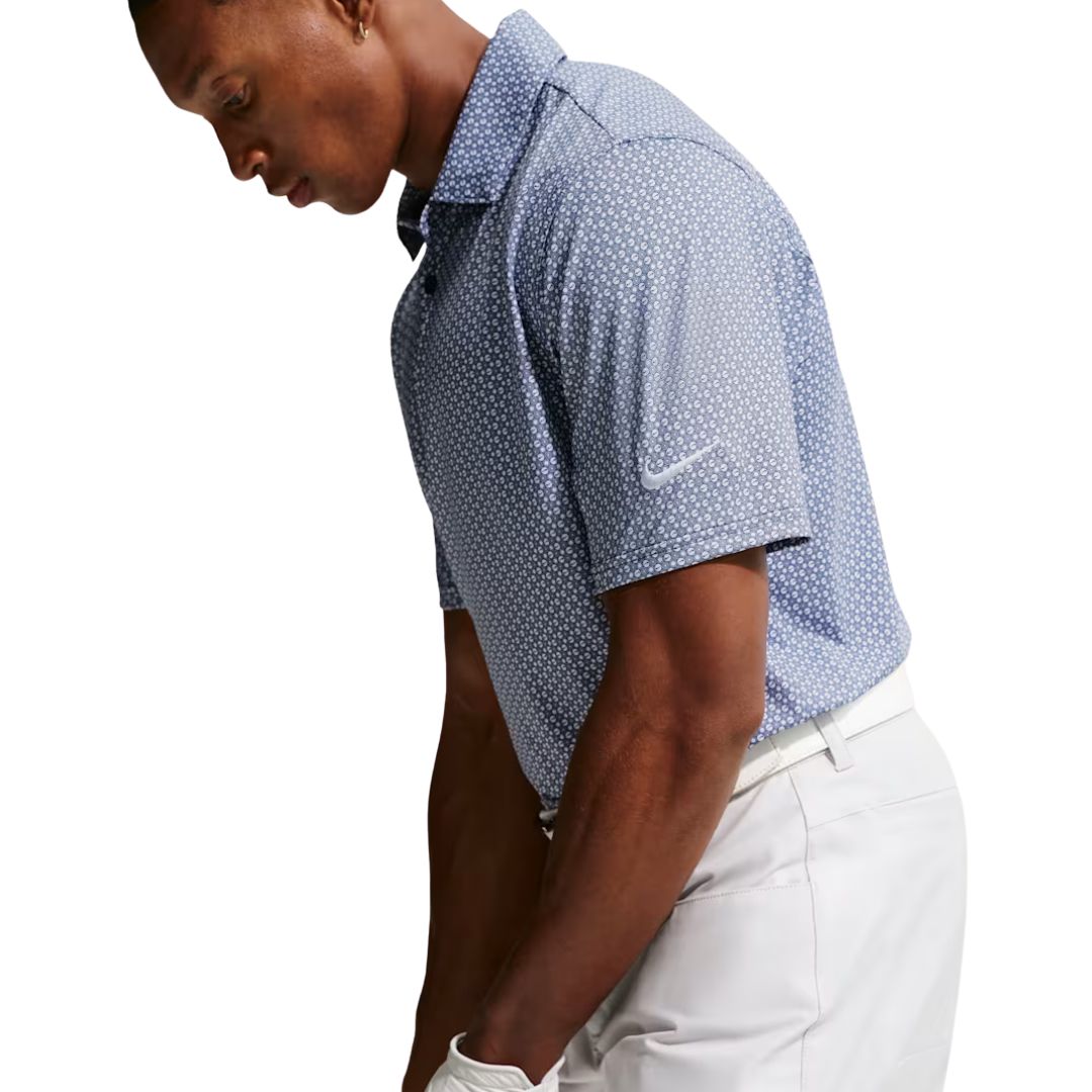 Nike Dri-FIT Velocity Golf Polo Shirt - Wolf Grey & Black