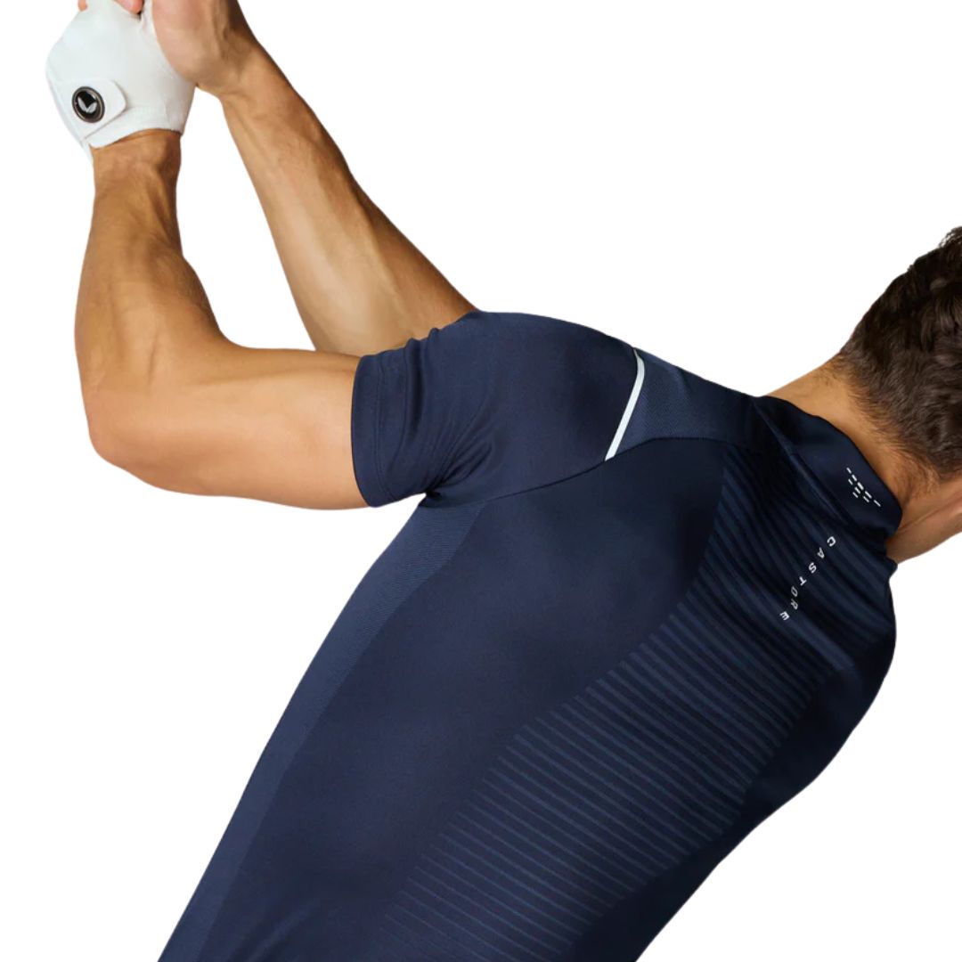 Castore Pinnacle LVS Engineered Knit Golf Polo Shirt