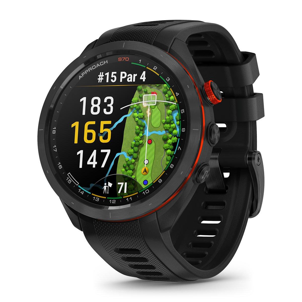Garmin Approach S70 GPS Golf Watch - Black 47mm