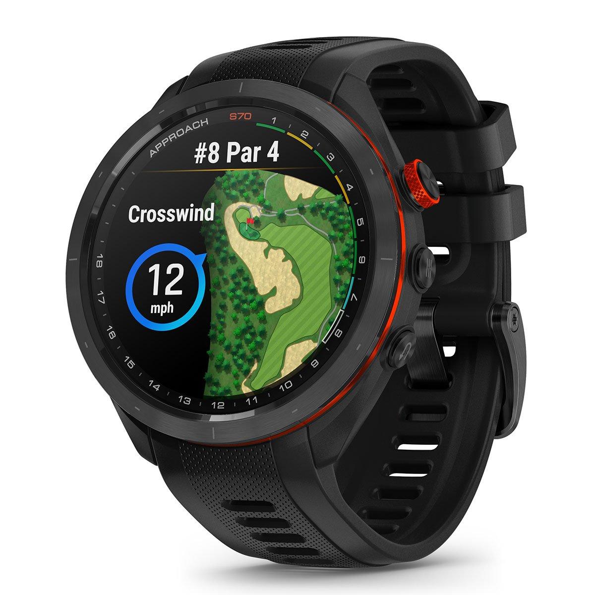 Garmin Approach S70 GPS Golf Watch - Black 47mm