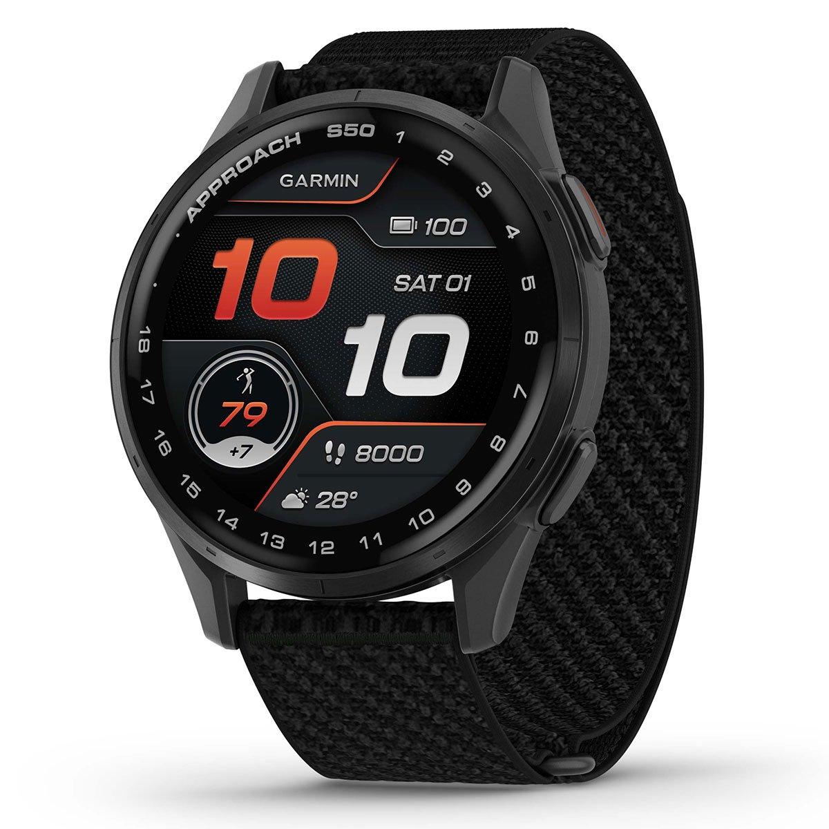 Garmin Approach S50 GPS Golf Watch - Black
