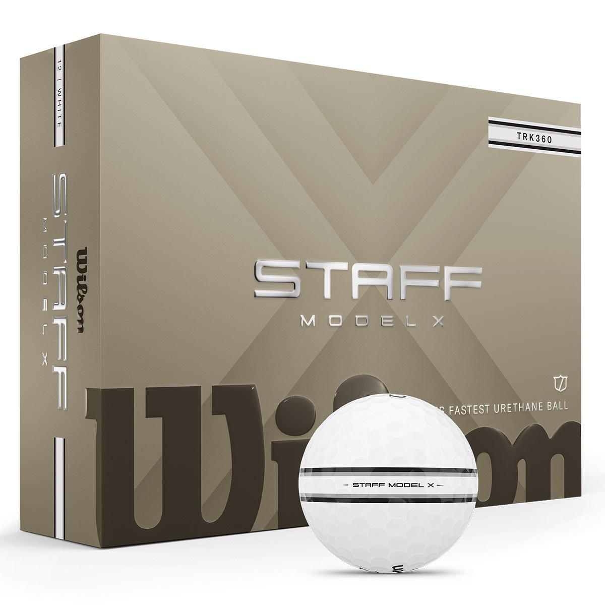 Wilson Staff Model X TRK360 Golf Balls - White