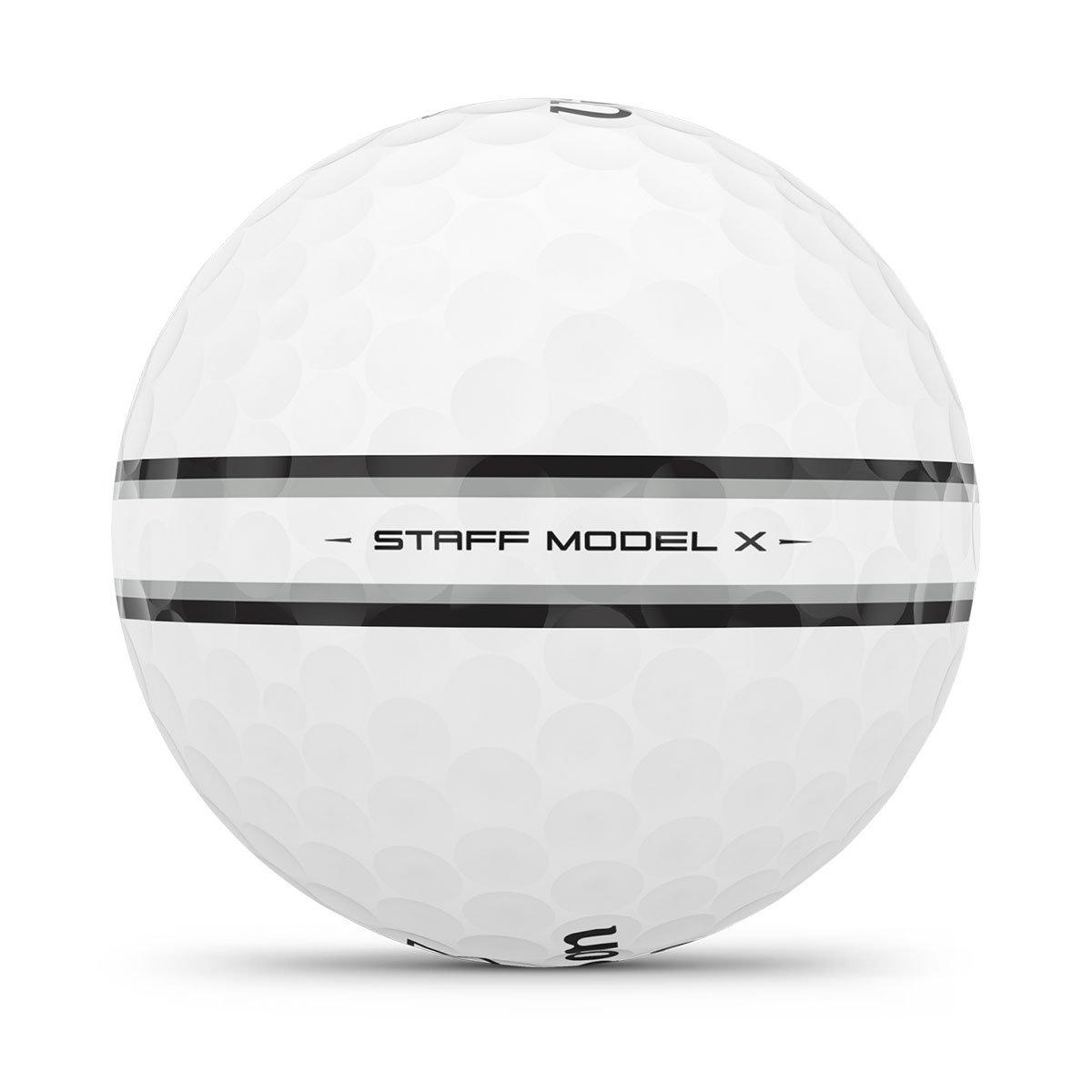 Wilson Staff Model X TRK360 Golf Balls - White
